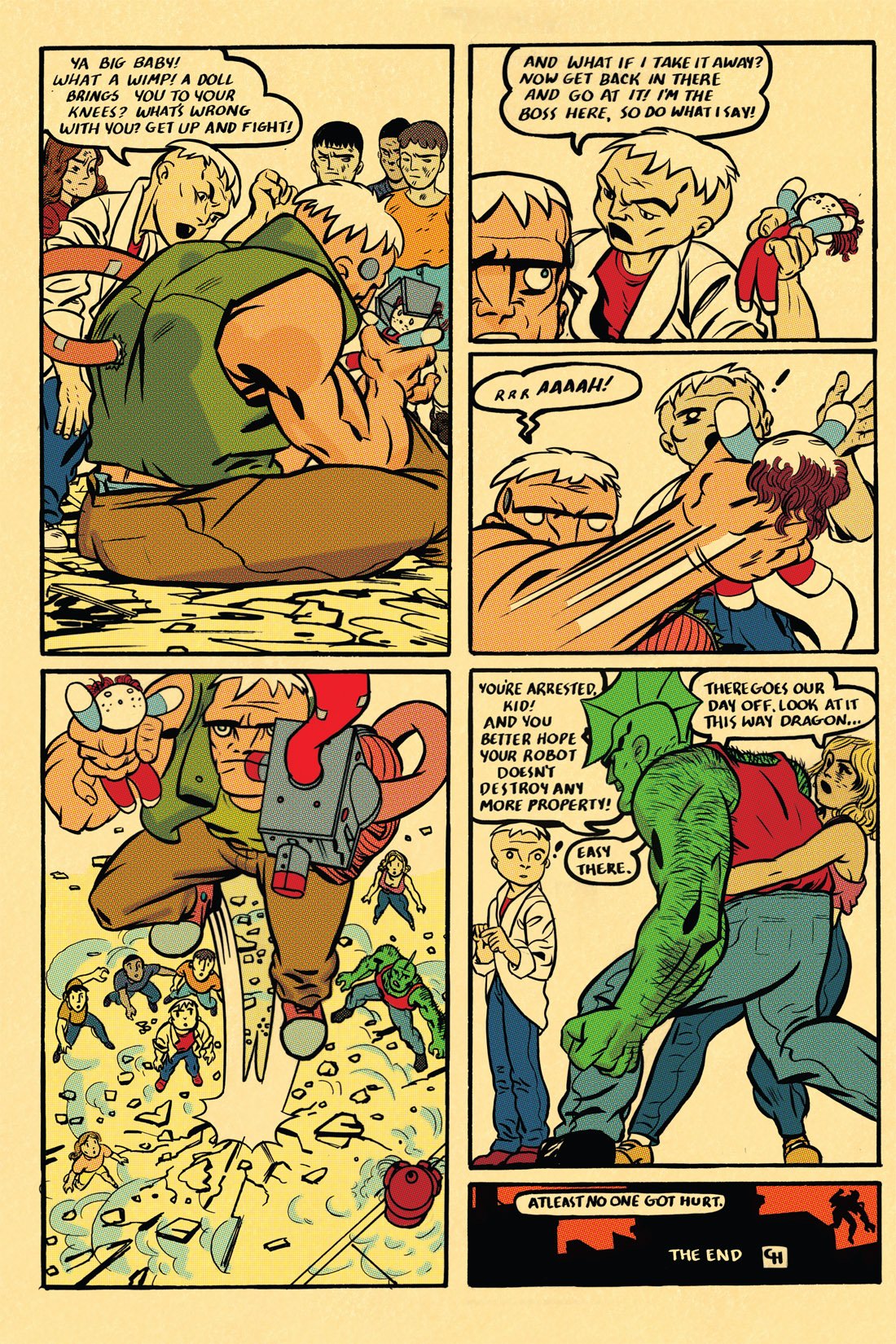 Read online Twisted Savage Dragon Funnies comic -  Issue # TPB - 69