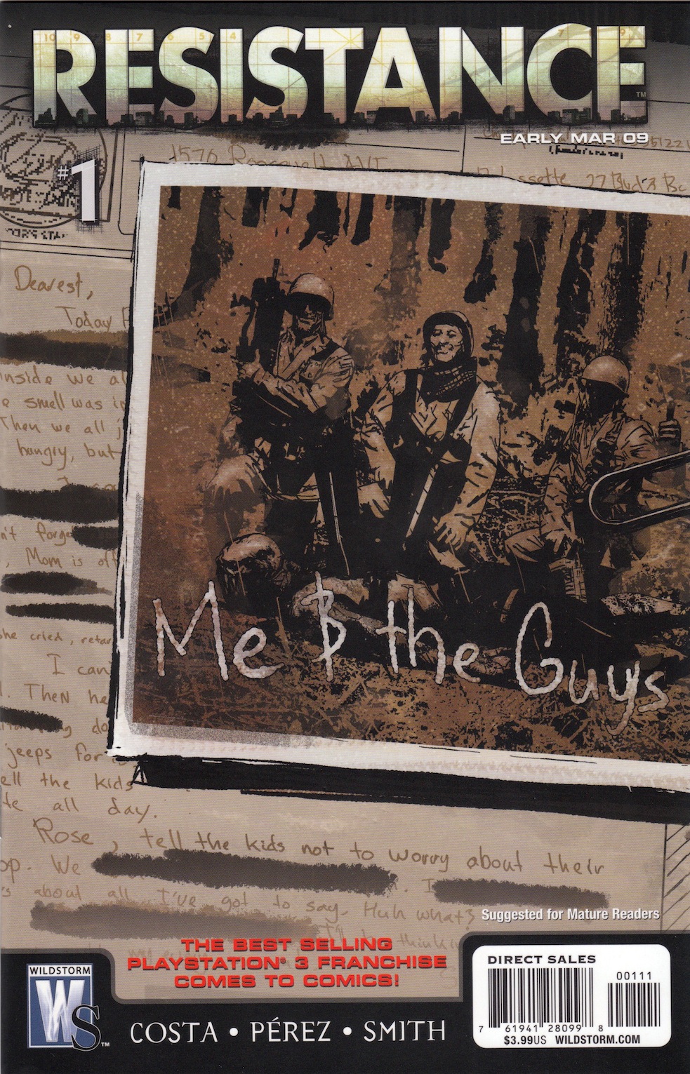 Read online Resistance comic -  Issue #1 - 1