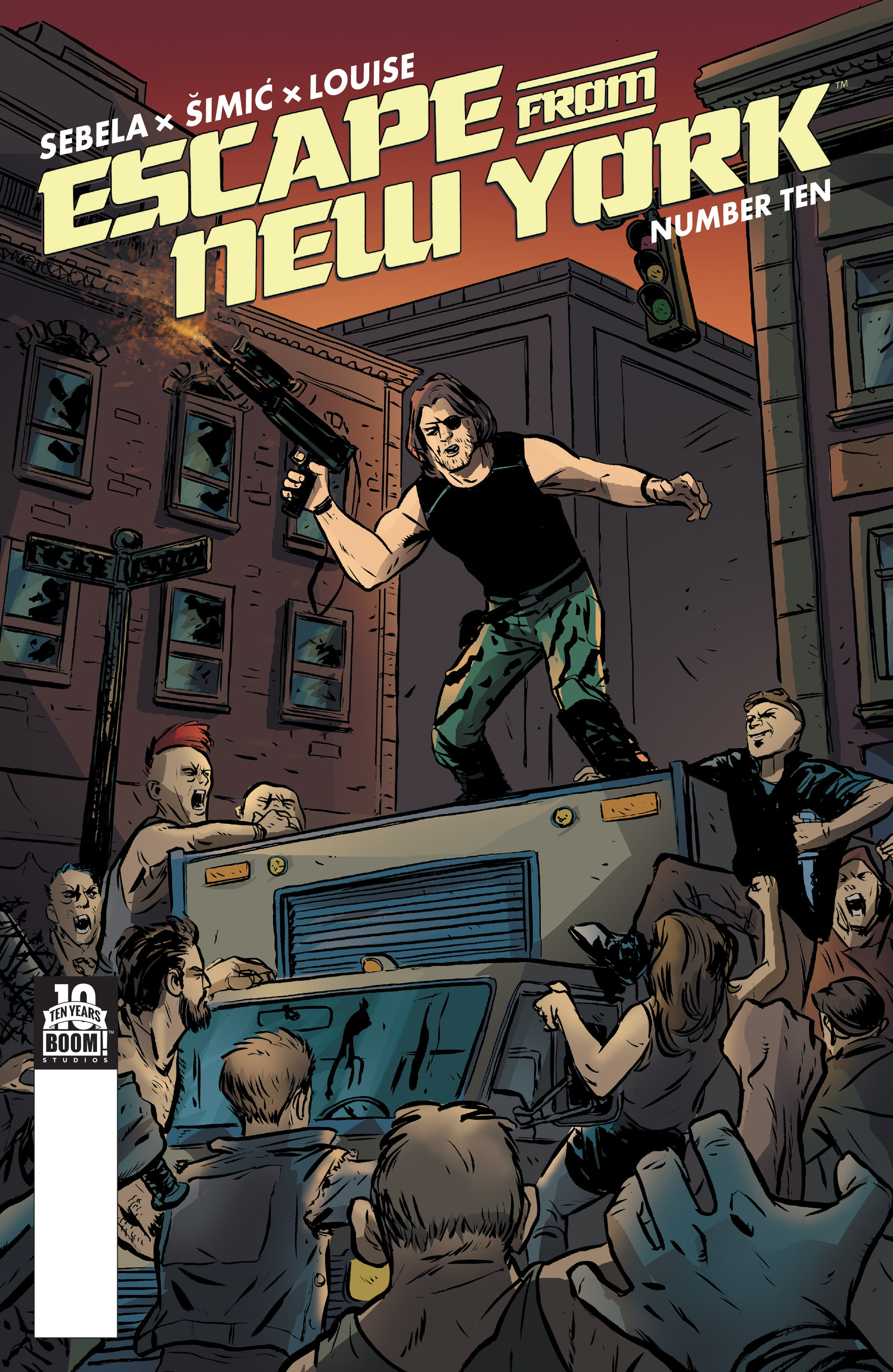 Read online Escape from New York comic -  Issue #10 - 1
