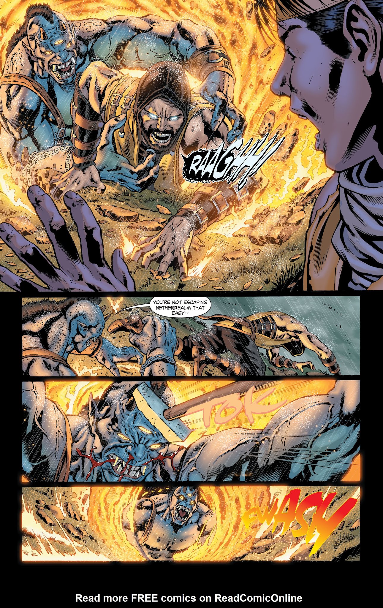 Read online Mortal Kombat X [I] comic -  Issue # _TPB 3 - 102