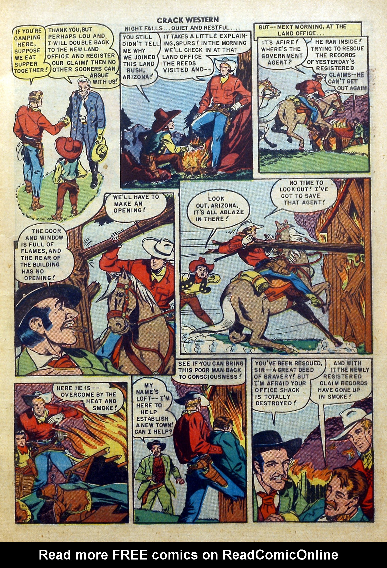 Read online Crack Western comic -  Issue #65 - 5