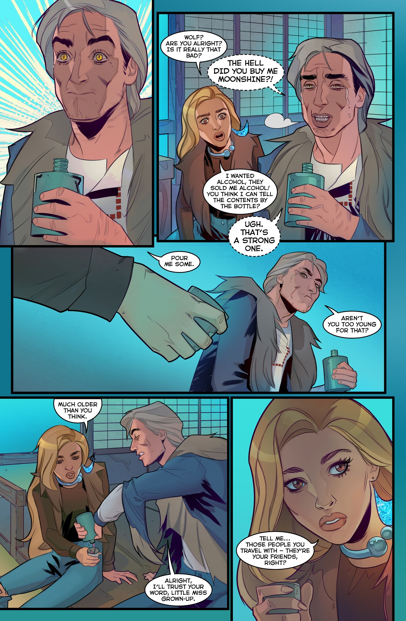 Read online Realmwalkers comic -  Issue #9 - 10