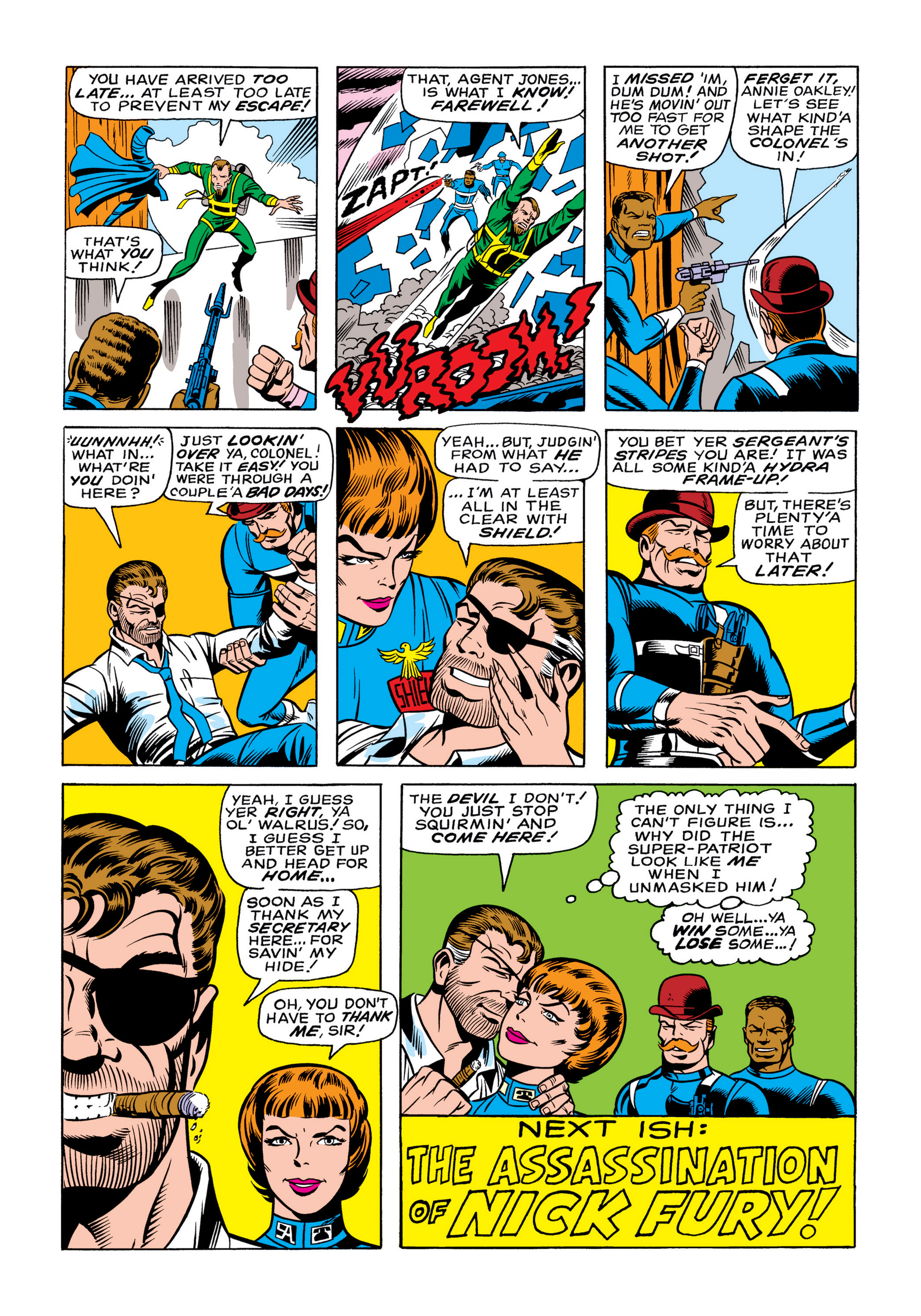 Read online Marvel Masterworks: Nick Fury, Agent of S.H.I.E.L.D. comic -  Issue # TPB 3 (Part 3) - 34