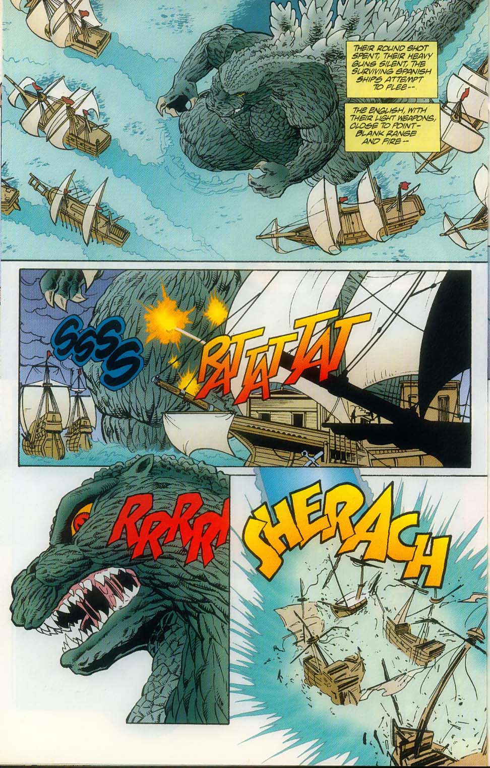 Read online Godzilla (1995) comic -  Issue #10 - 20