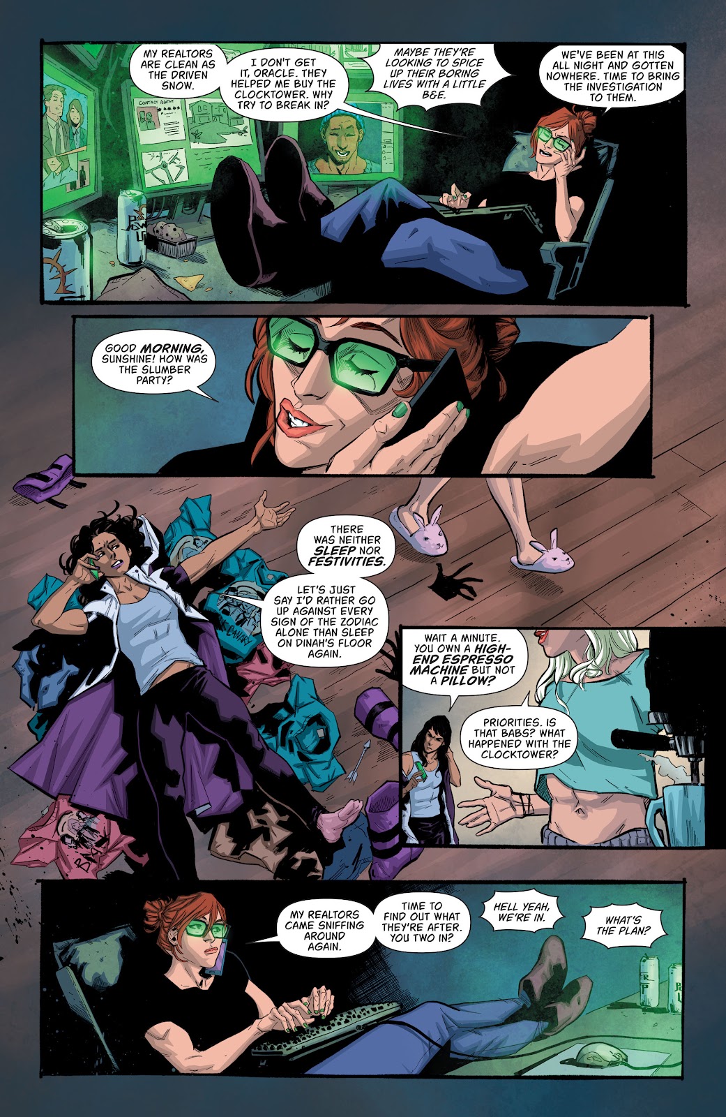 Batgirl and the Birds of Prey issue 7 - Page 8