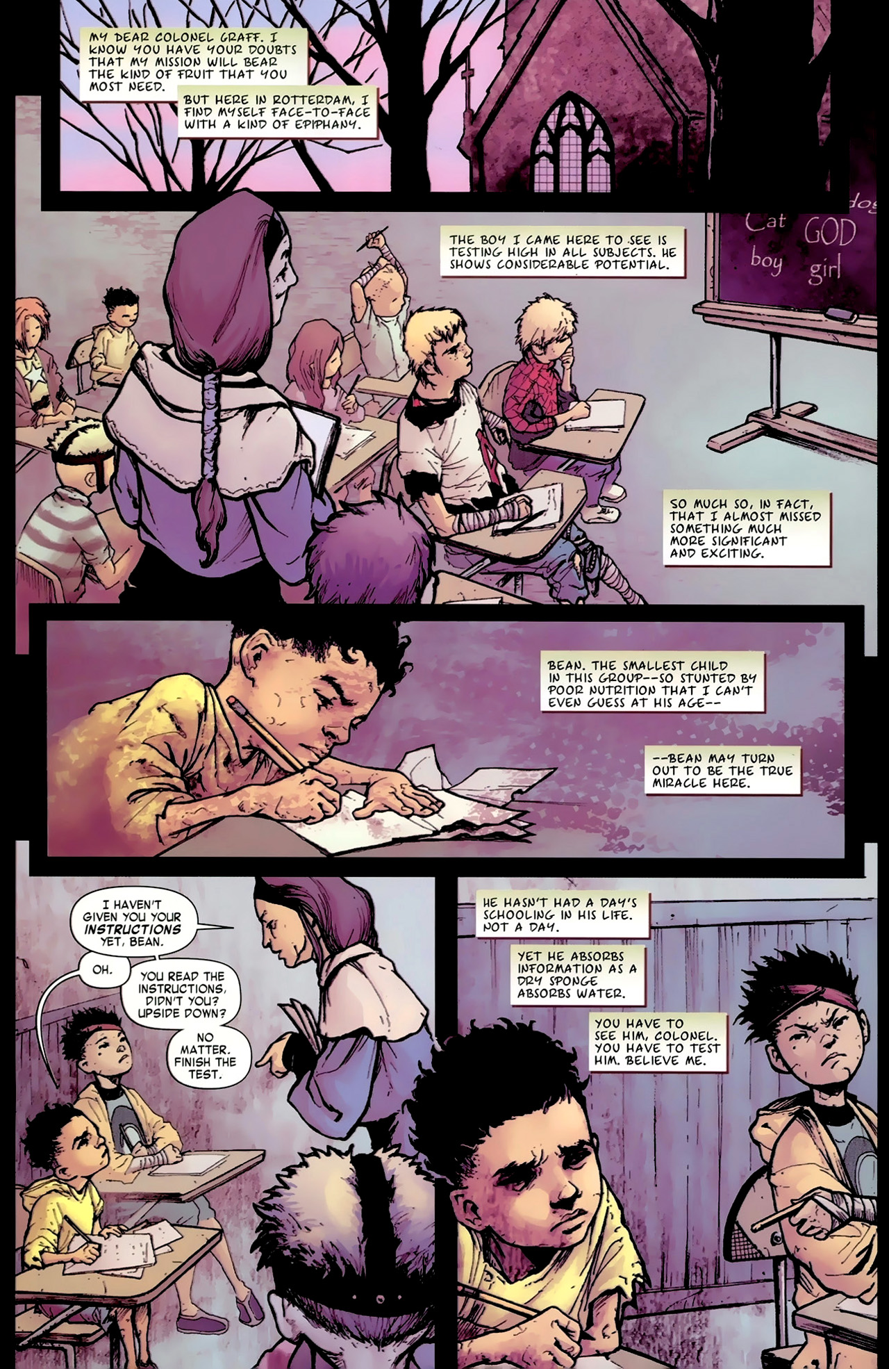 Read online Ender's Shadow: Battle School comic -  Issue #1 - 20
