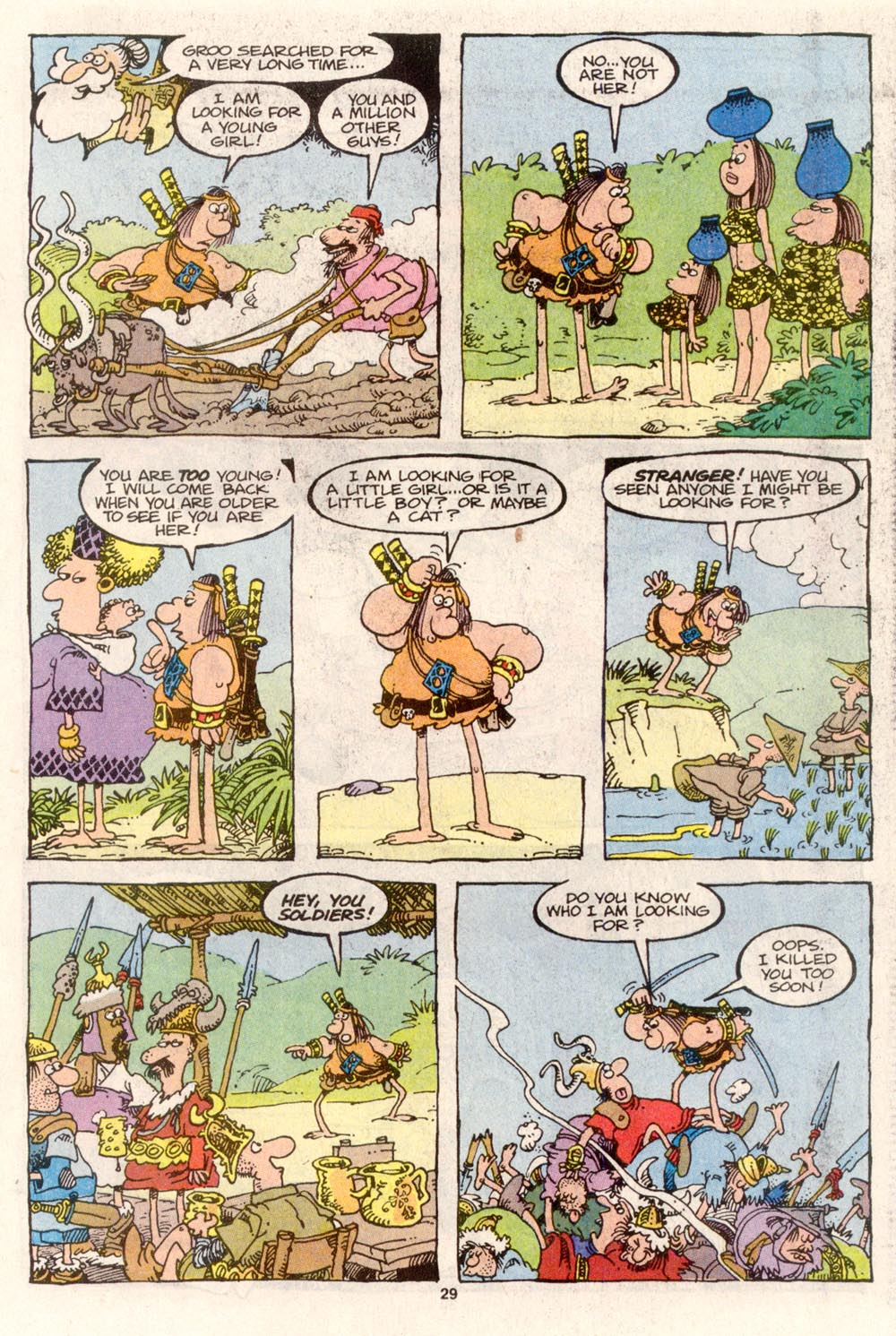 Read online Sergio Aragonés Groo the Wanderer comic -  Issue #80 - 22