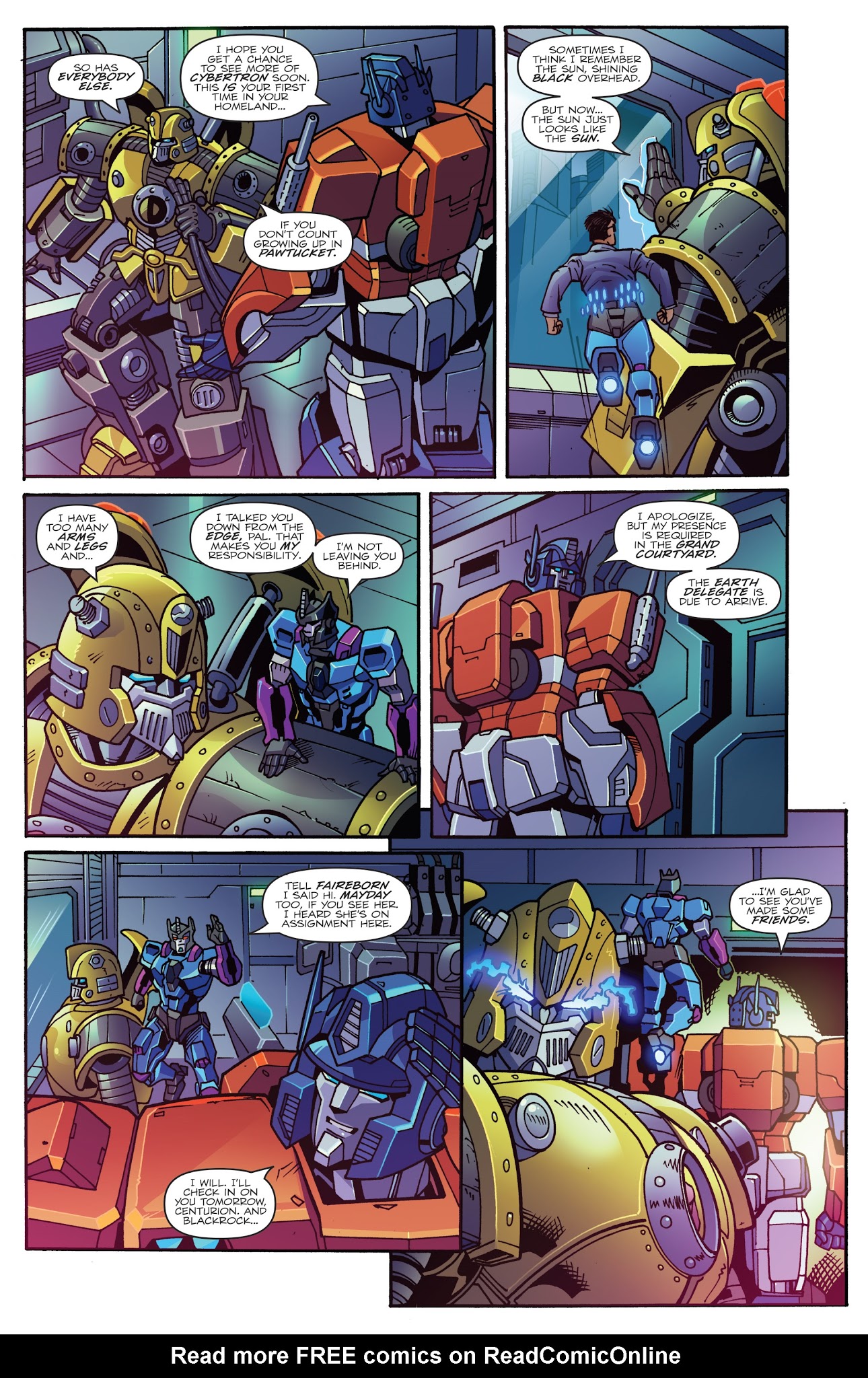 Read online Optimus Prime comic -  Issue # _Annual 1 - 50