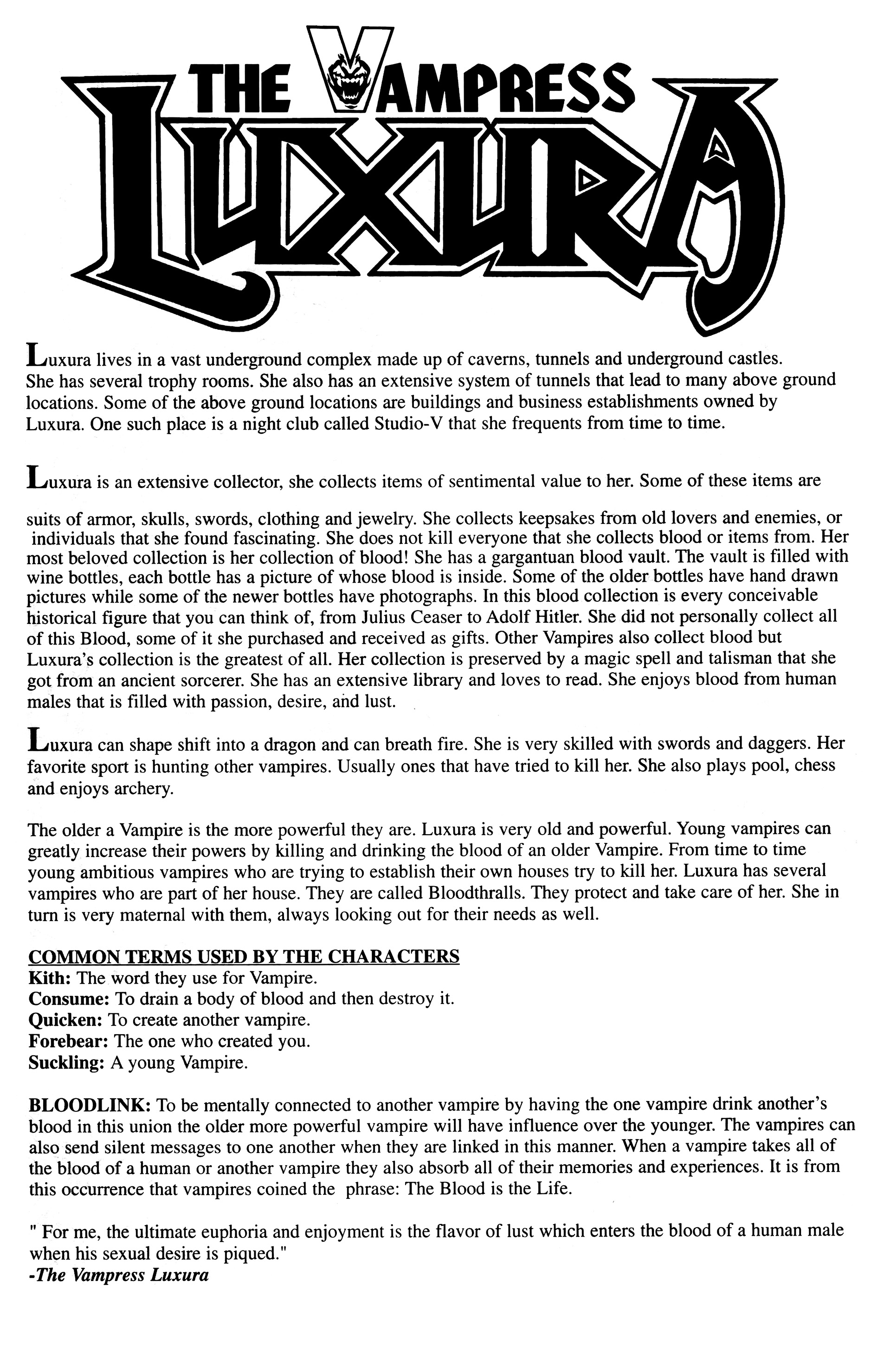 Read online Vamperotica comic -  Issue #33 - 24