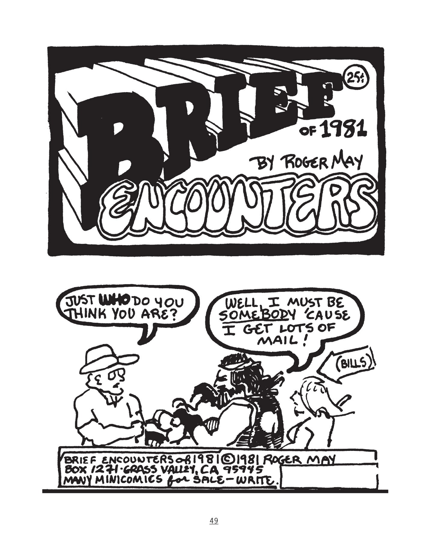 Read online NEWAVE! The Underground Mini Comix of the 1980's comic -  Issue # TPB (Part 1) - 45