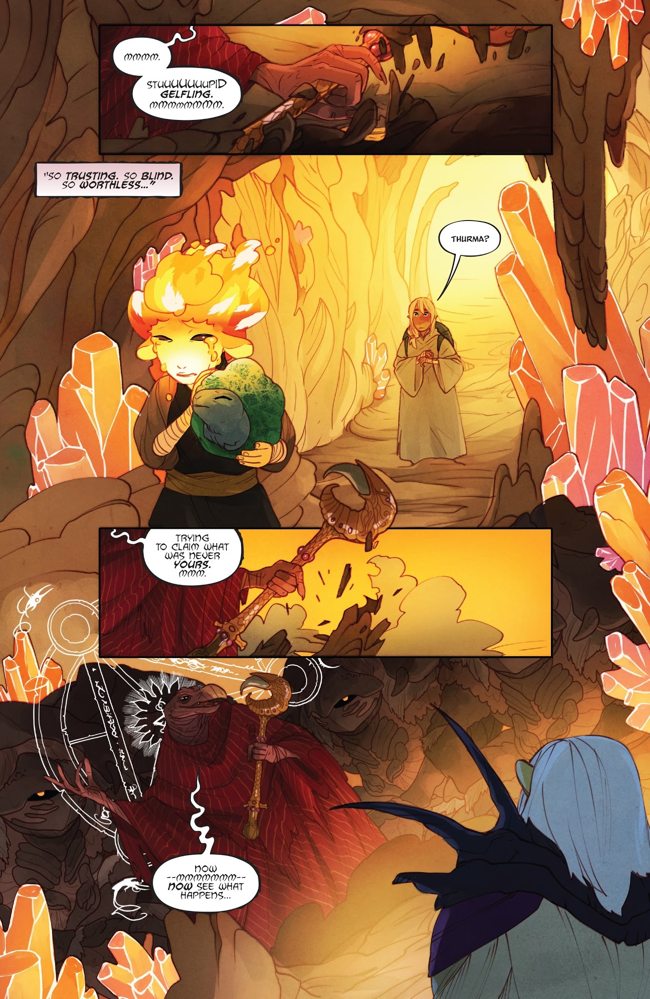 Read online The Power of the Dark Crystal comic -  Issue #8 - 22