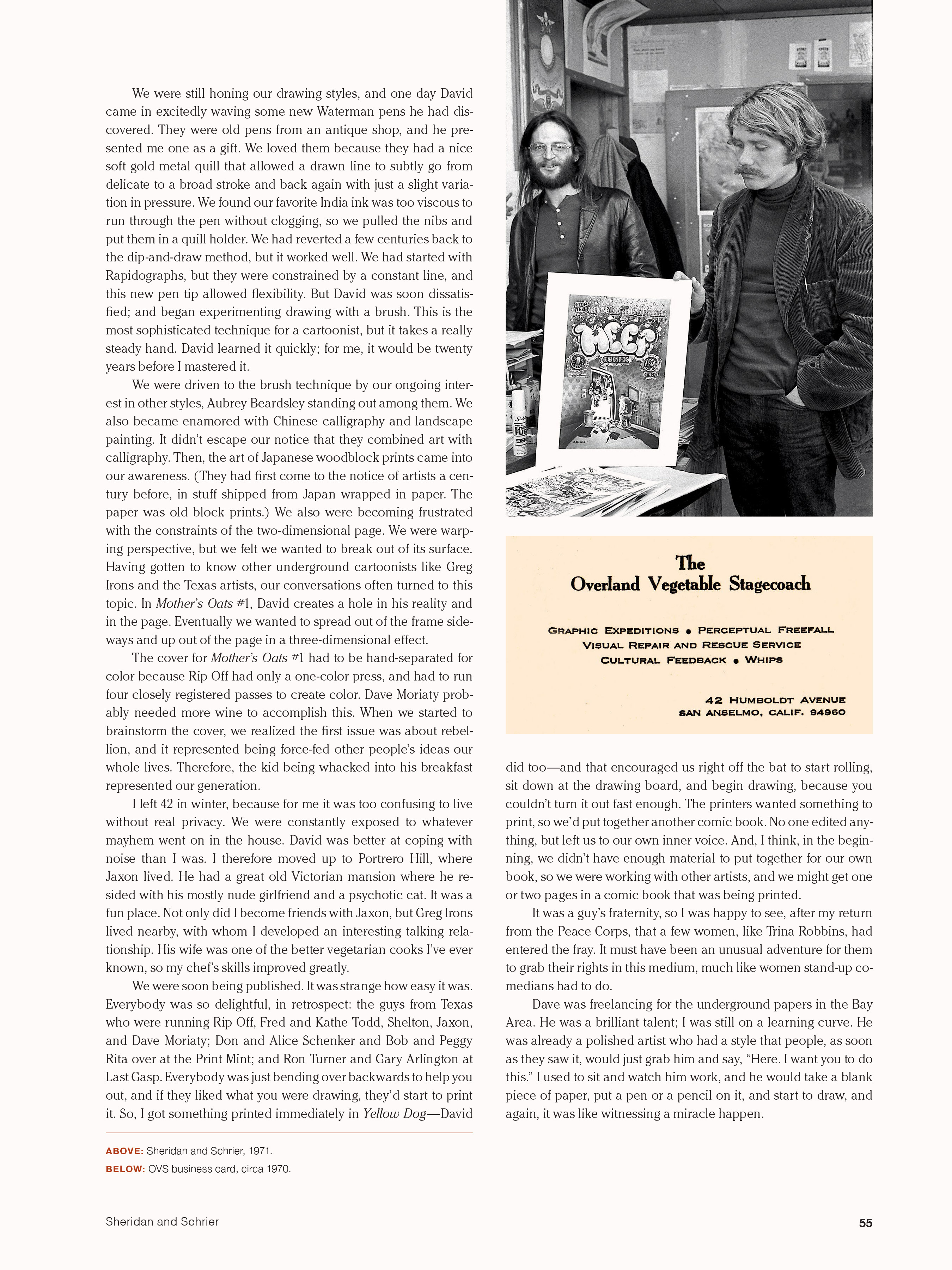 Read online Dave Sheridan: Life with Dealer McDope, the Leather Nun, and the Fabulous Furry Freak Brothers comic -  Issue # TPB (Part 1) - 66