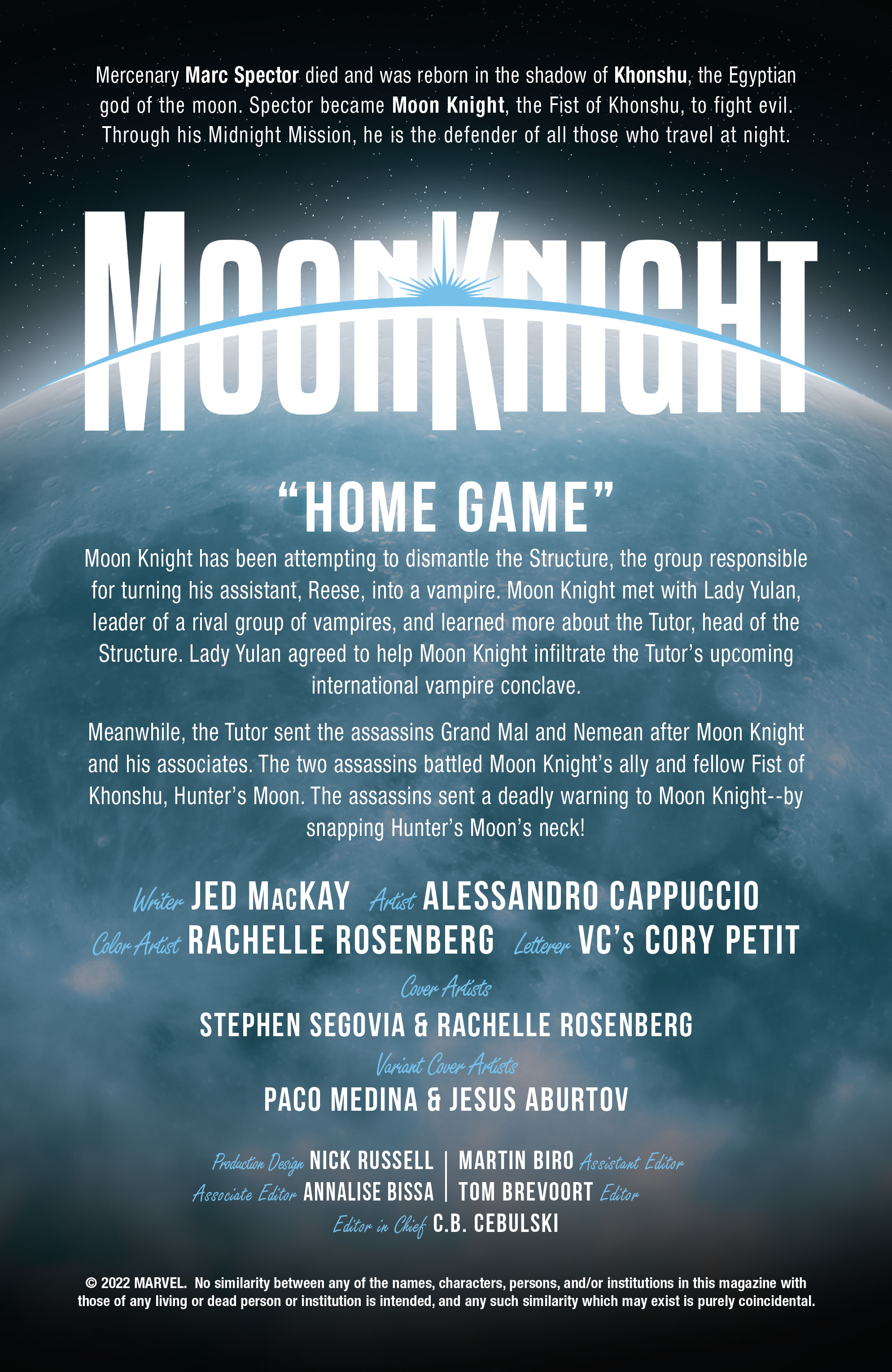 Read online Moon Knight (2021) comic -  Issue #17 - 2