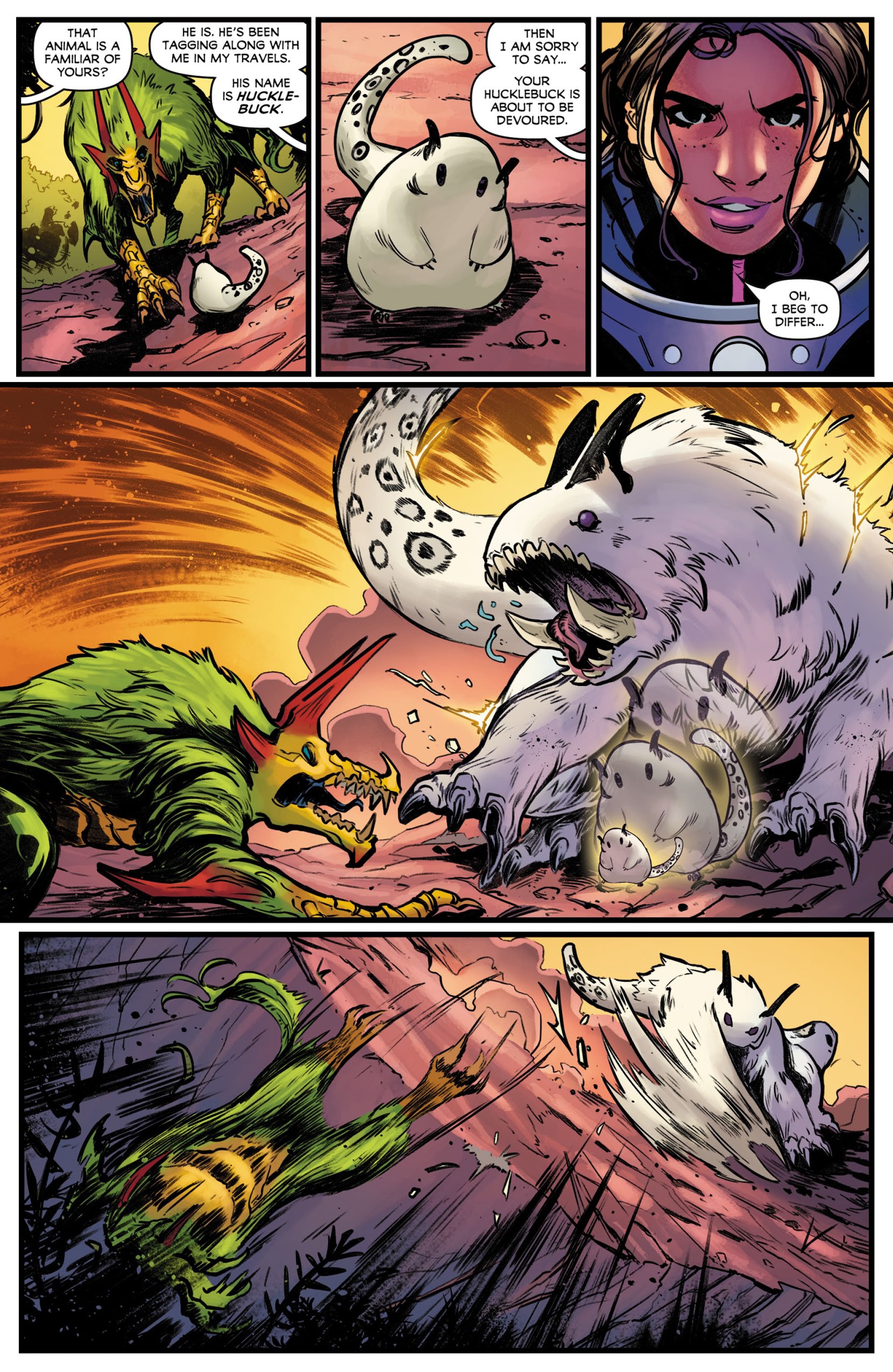 Read online Beyond the Farthest Star: Warriors of Zandar comic -  Issue #1 - 16