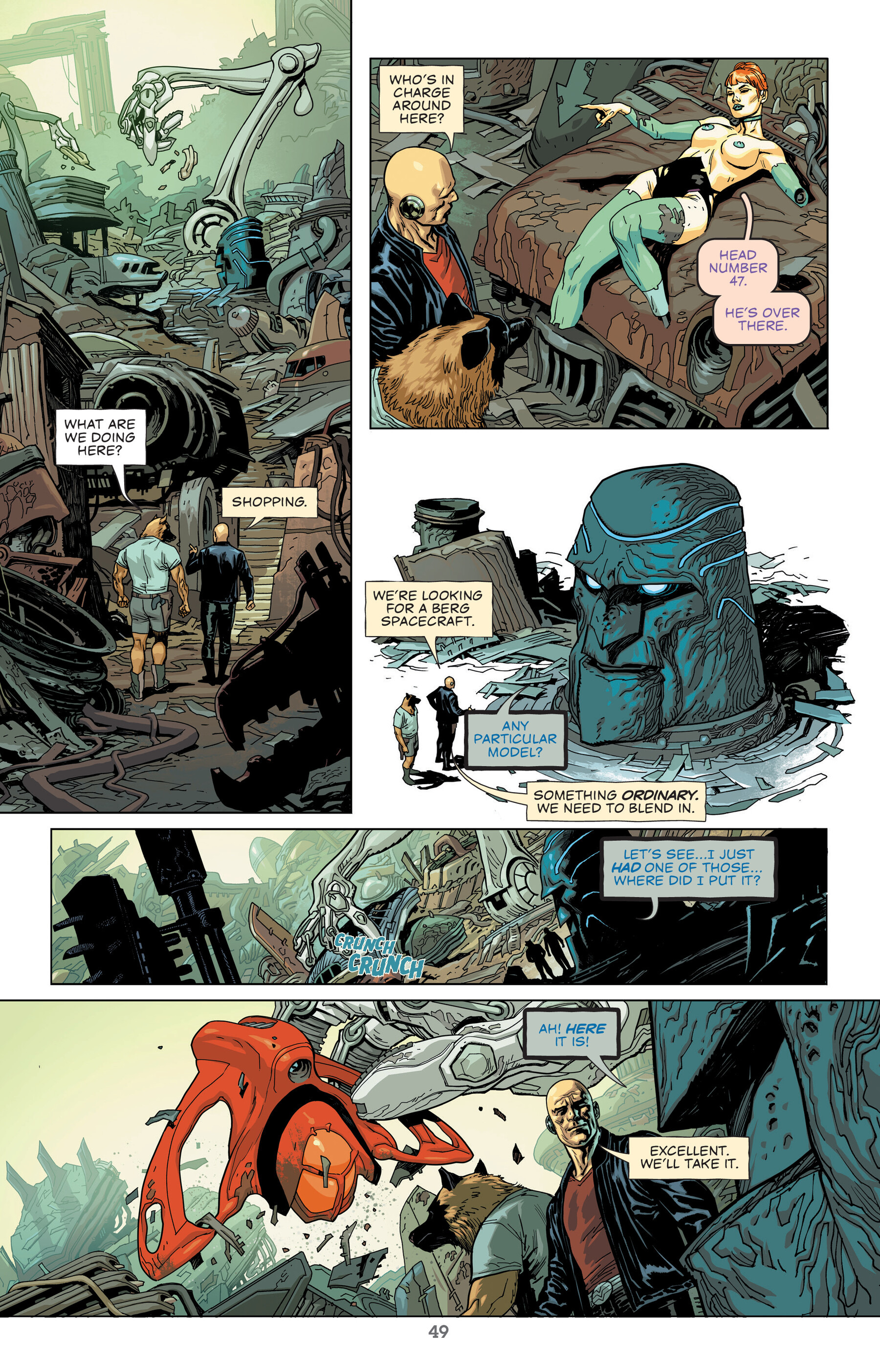Read online The Incal: Psychoverse comic -  Issue # TPB - 46