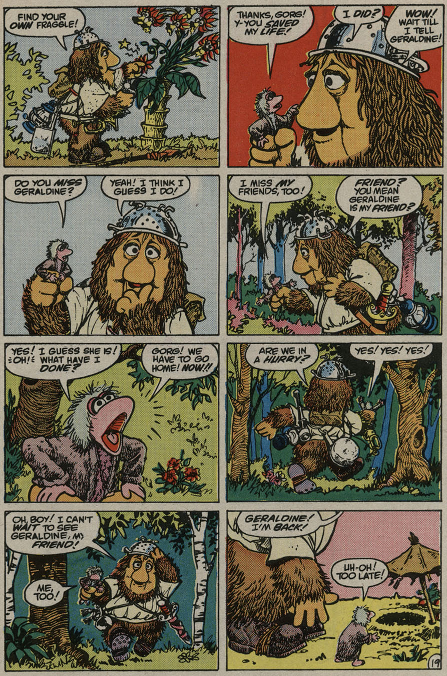 Read online Fraggle Rock comic -  Issue #7 - 29