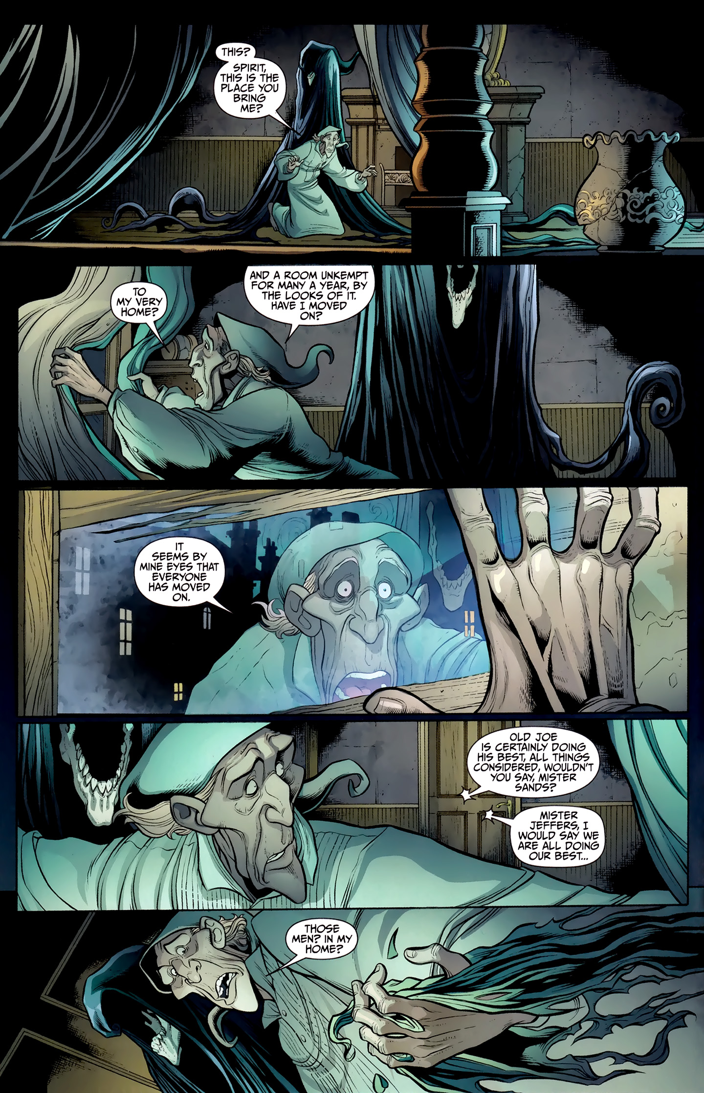 Read online Zombies Christmas Carol comic -  Issue #4 - 7
