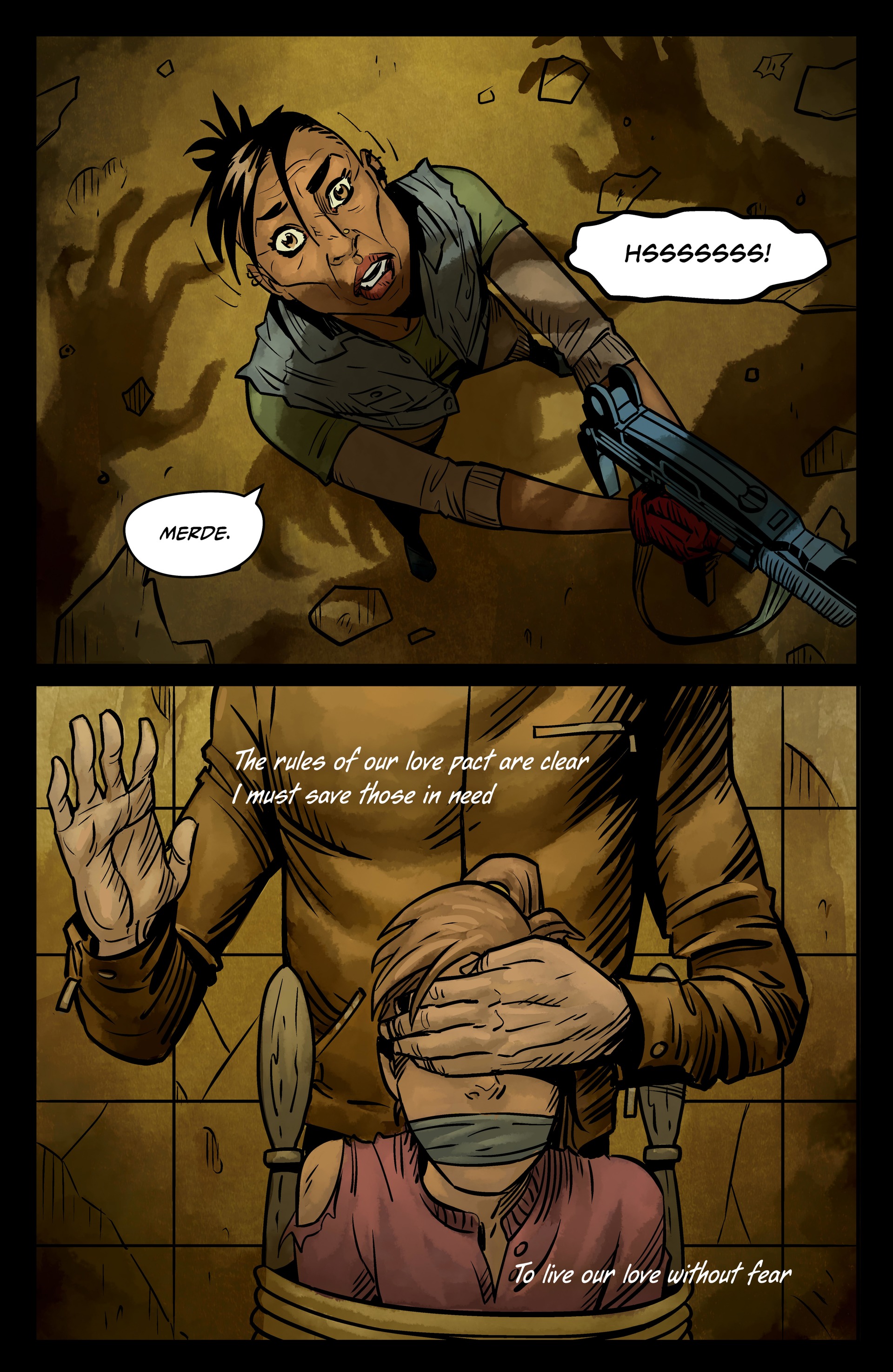 Read online GirlFIEND in Paris: A Bloodthirsty Bedtime Story comic -  Issue # TPB - 53