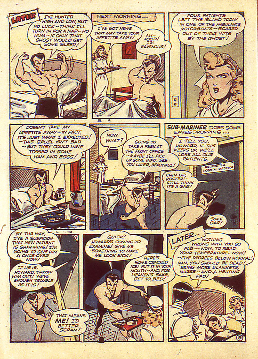Read online Sub-Mariner Comics comic -  Issue #4 - 11