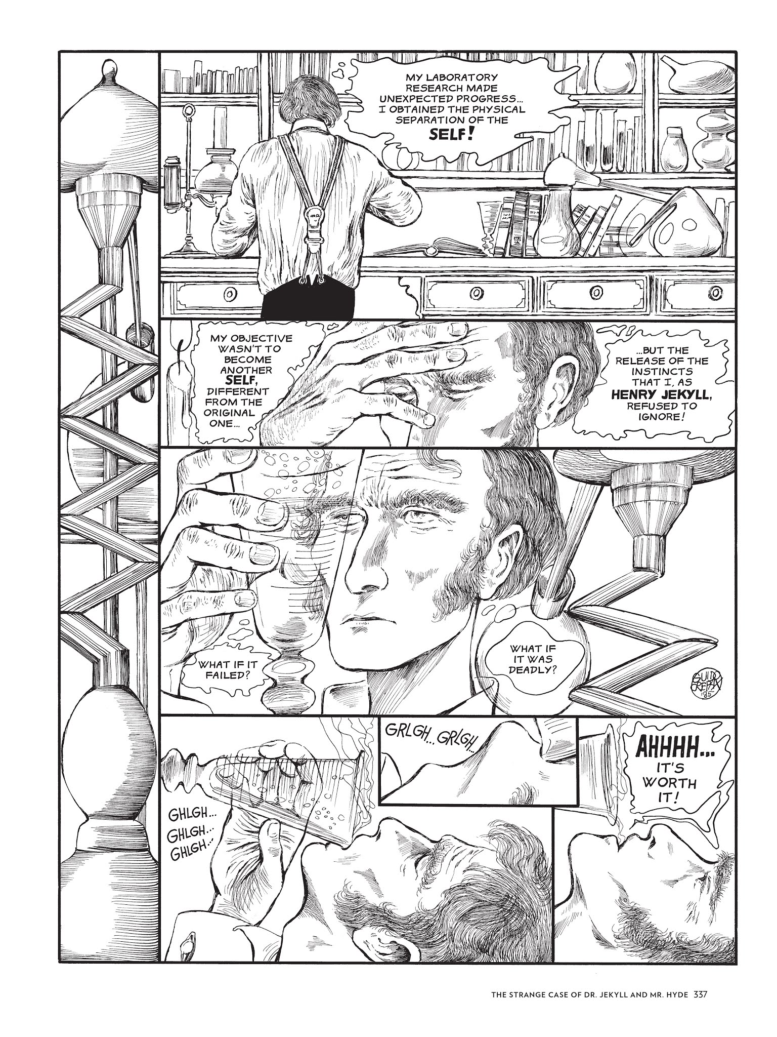 Read online The Complete Crepax comic -  Issue # TPB 3 - 324