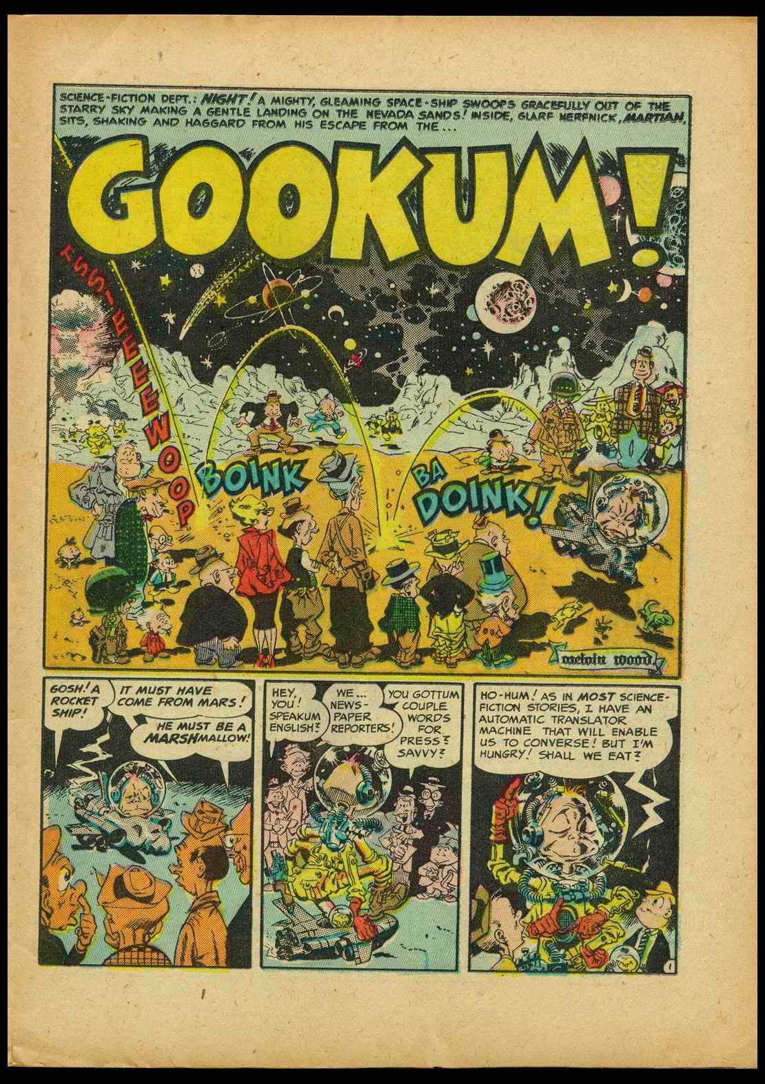 Read online MAD comic -  Issue #2 - 21