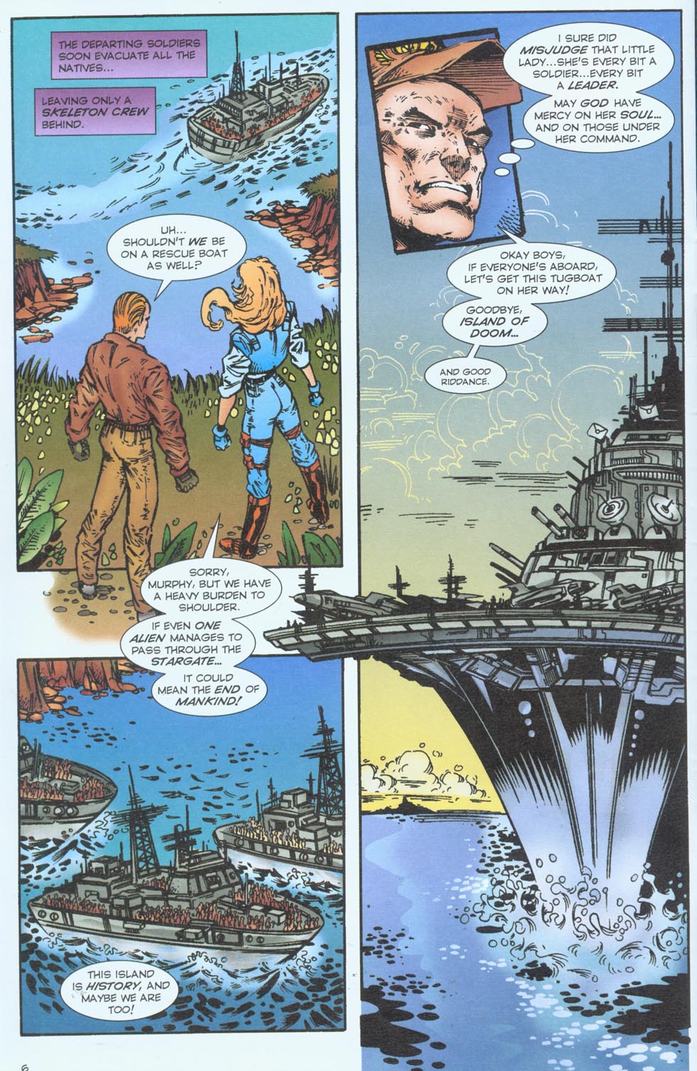 Read online Stargate: Doomsday World comic -  Issue #3 - 8