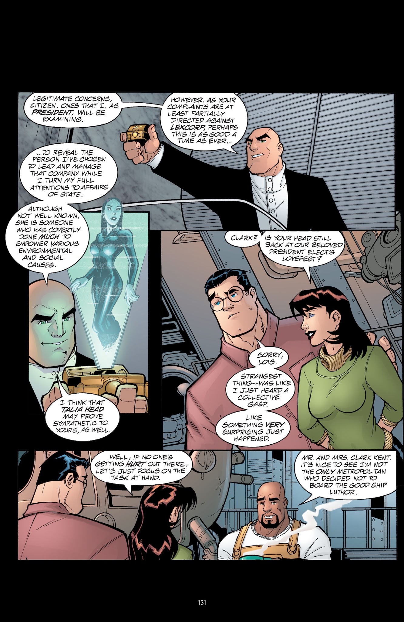 Read online Superman: President Luthor comic -  Issue # TPB - 124