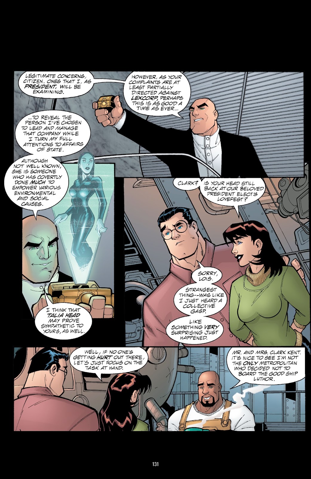 Superman: President Luthor issue TPB - Page 124