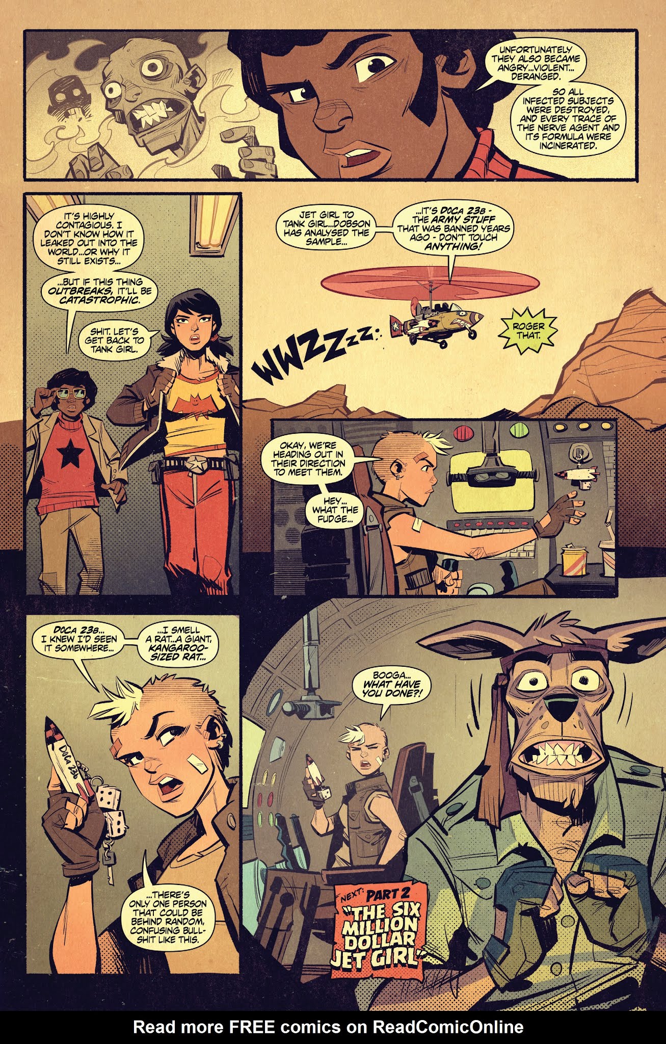 Read online Tank Girl: All Stars comic -  Issue #1 - 21