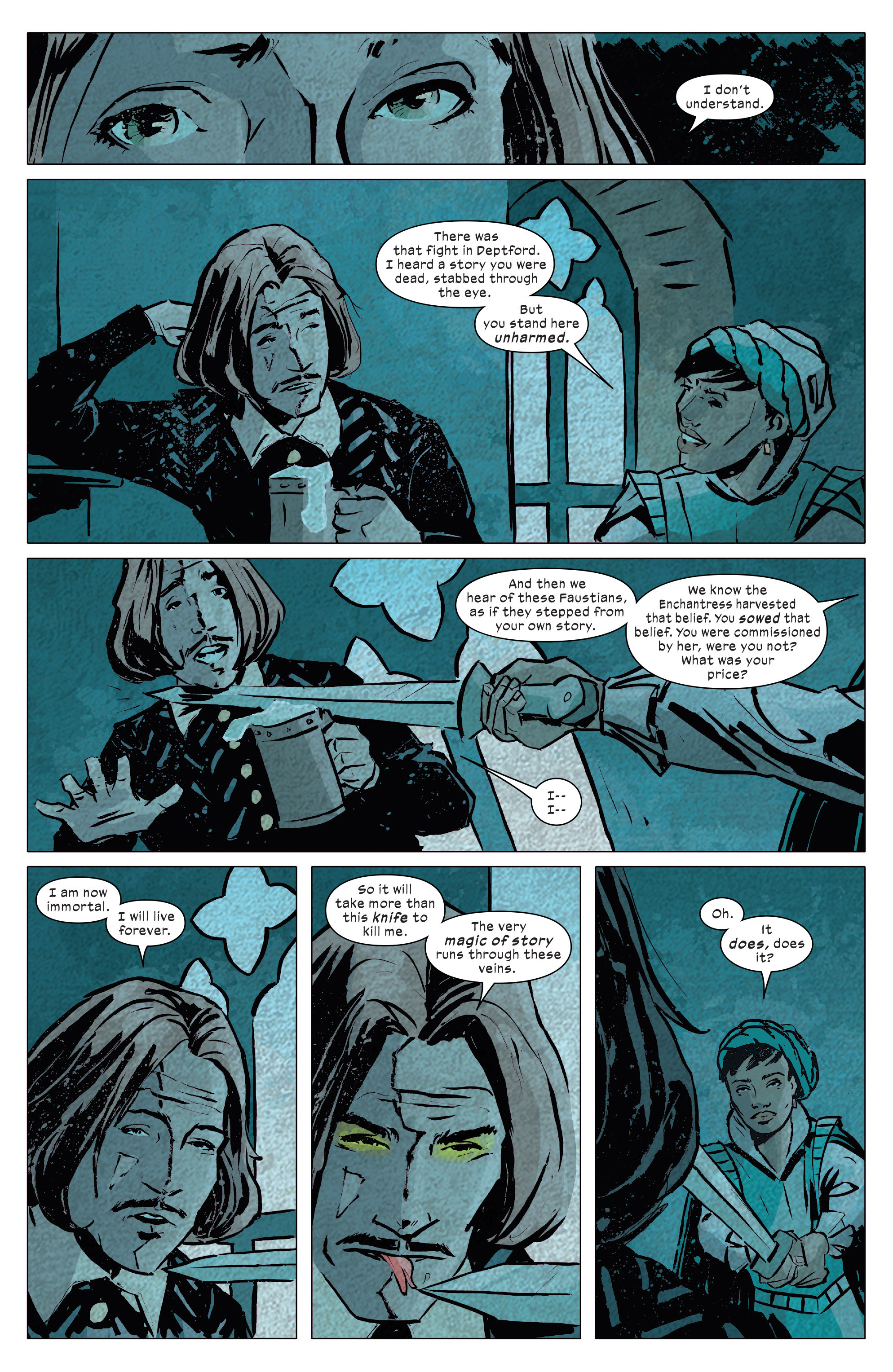 Read online 1602 Witch Hunter Angela comic -  Issue #4 - 16