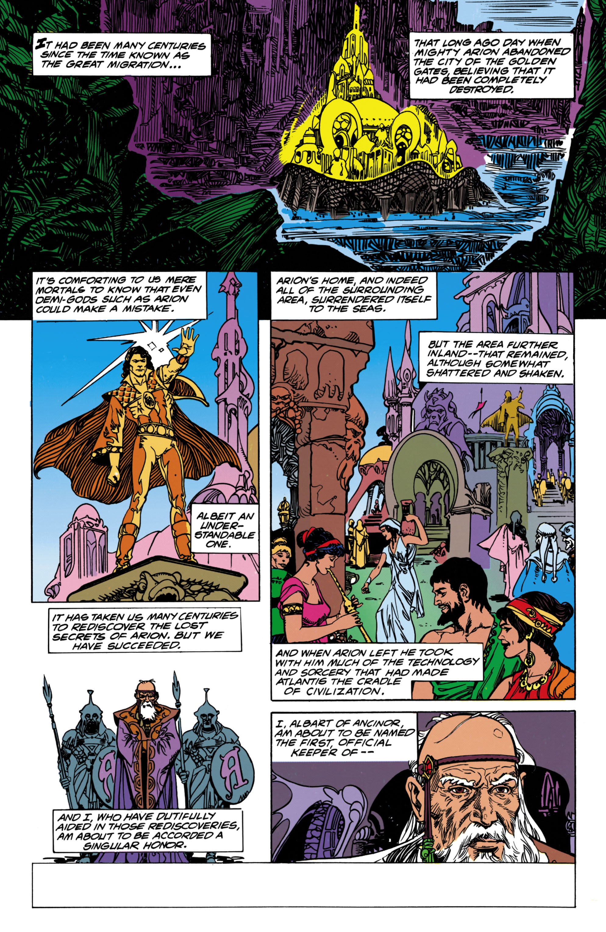 Read online The Atlantis Chronicles comic -  Issue #1 - 2