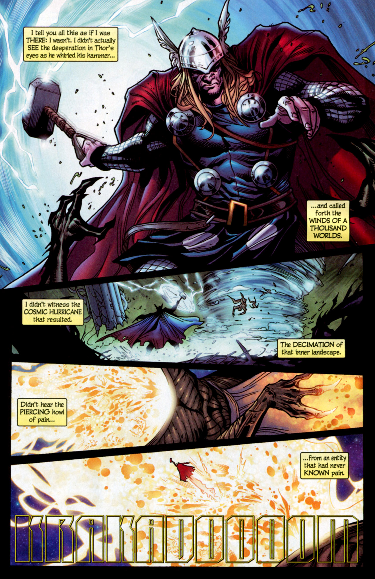 Read online Chaos War: Thor comic -  Issue #1 - 10
