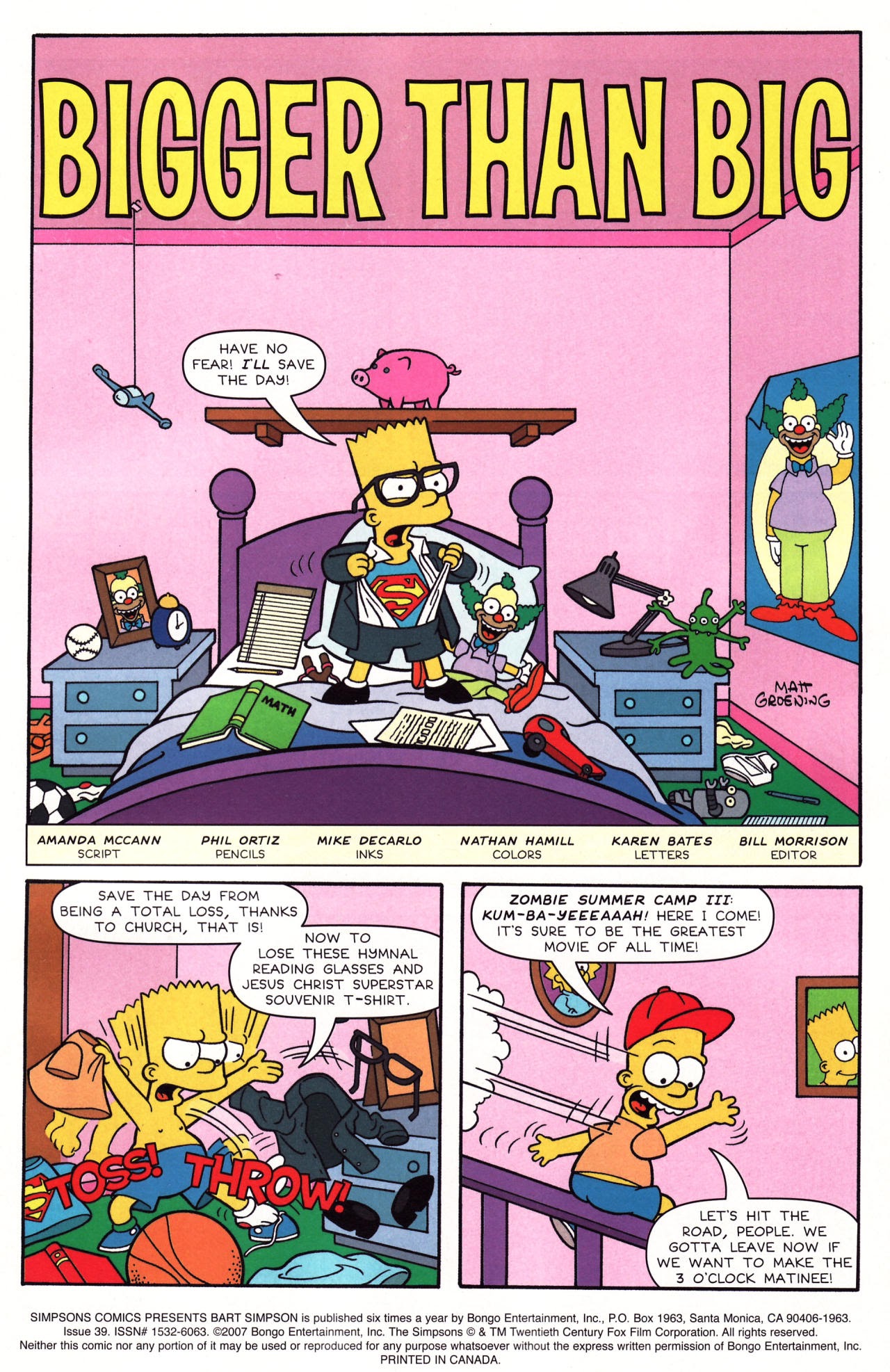 Read online Bart Simpson comic -  Issue #39 - 2