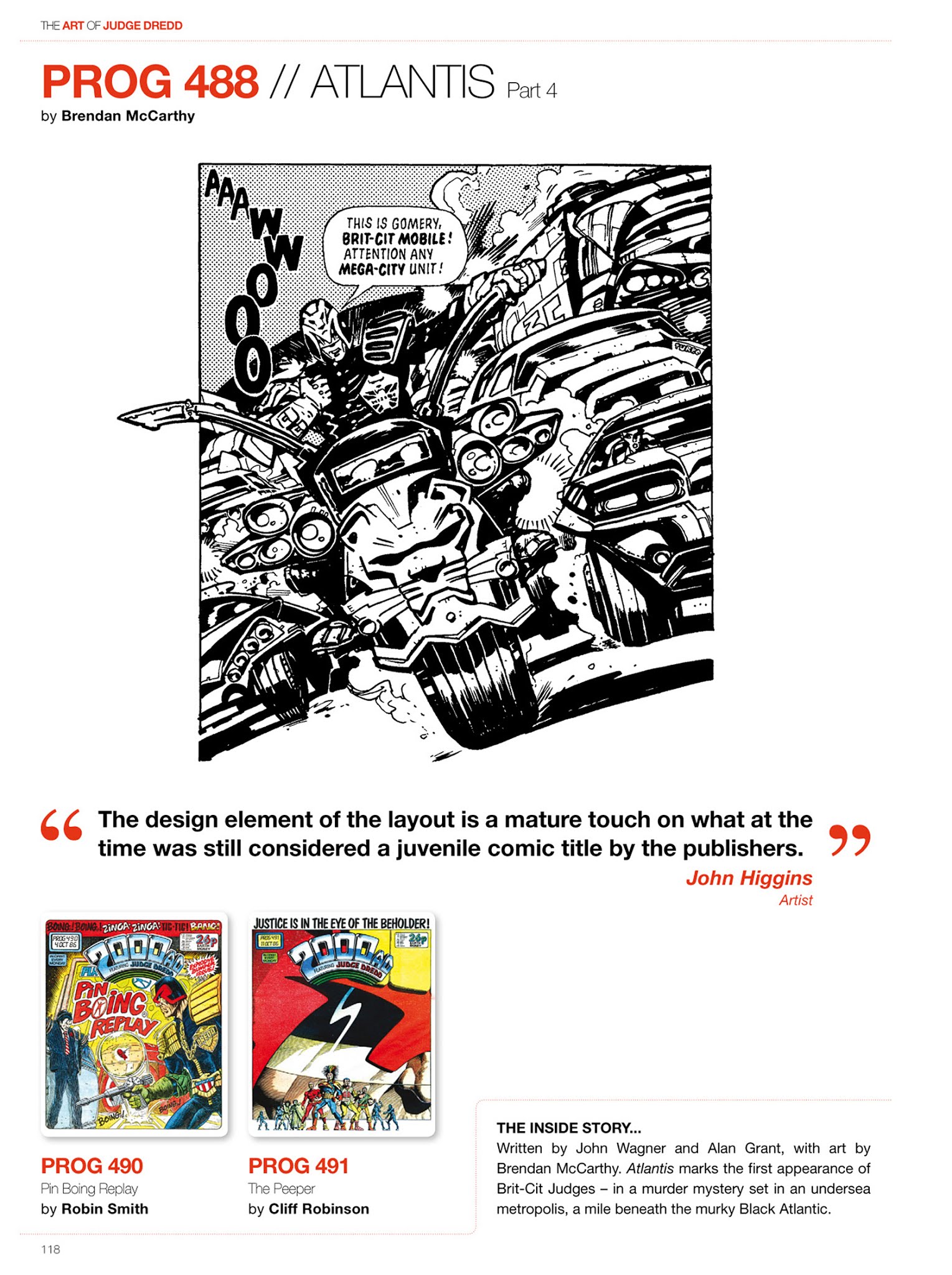 Read online The Art of Judge Dredd: Featuring 35 Years of Zarjaz Covers comic -  Issue # TPB (Part 2) - 27