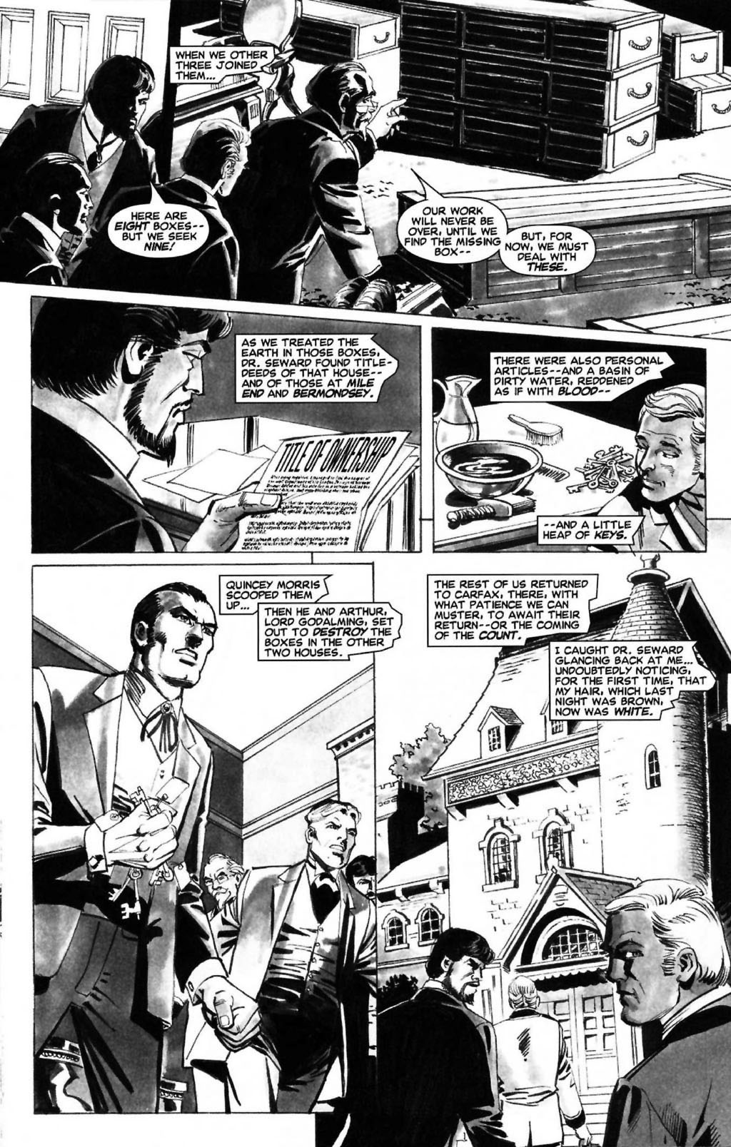 Read online Stoker's Dracula comic -  Issue #4 - 10