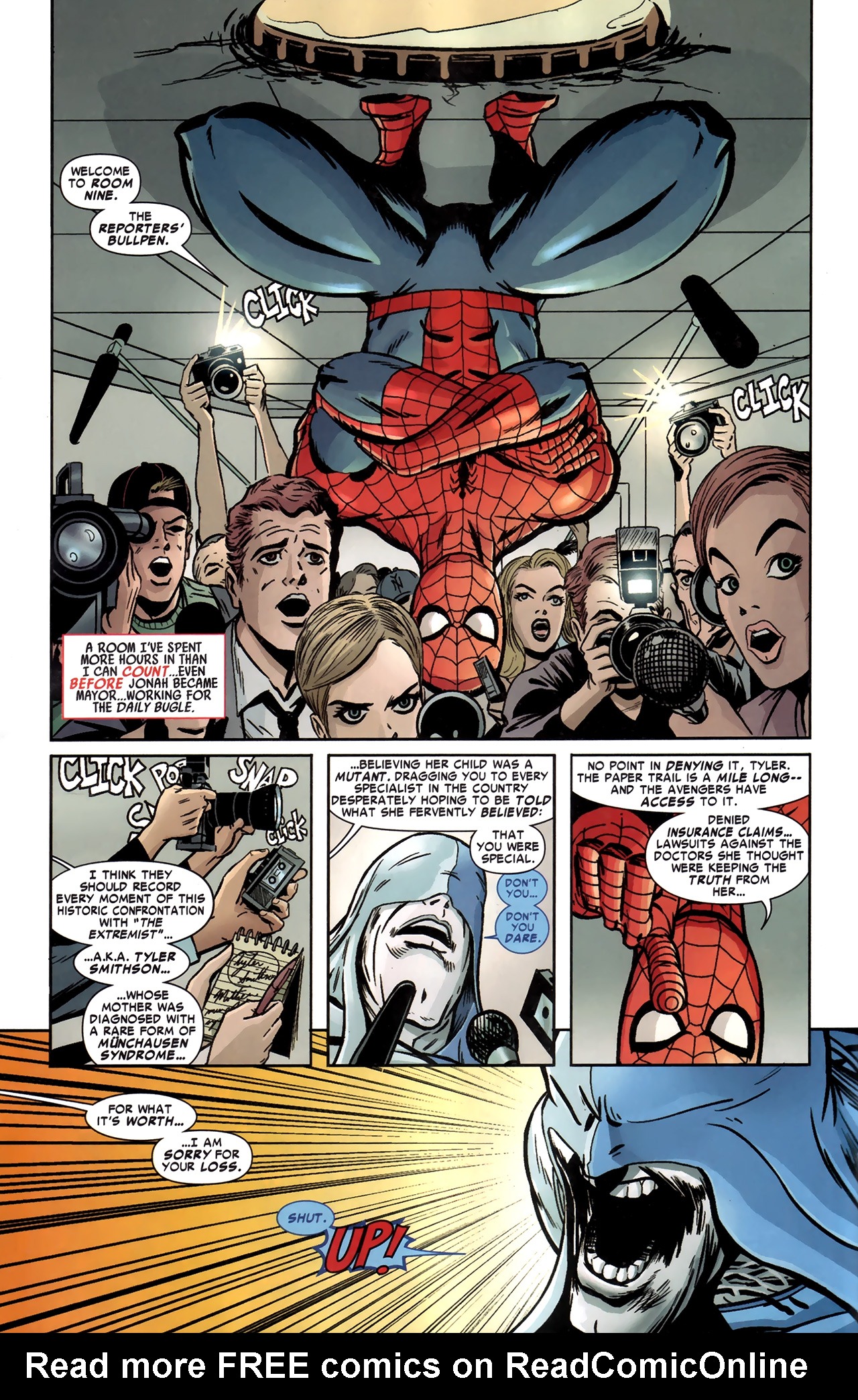 Read online Web of Spider-Man (2009) comic -  Issue #10 - 12