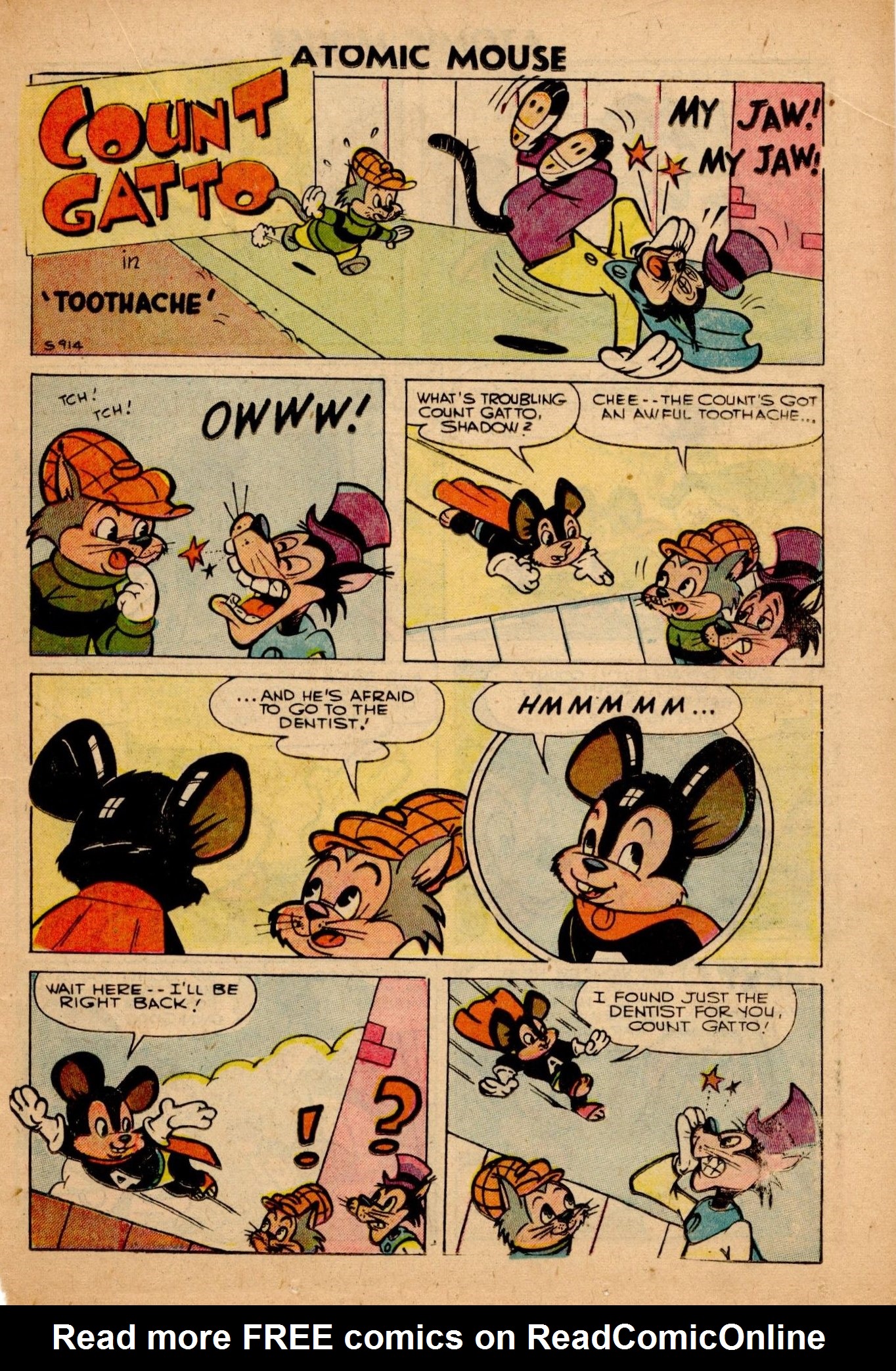 Read online Atomic Mouse comic -  Issue #20 - 23