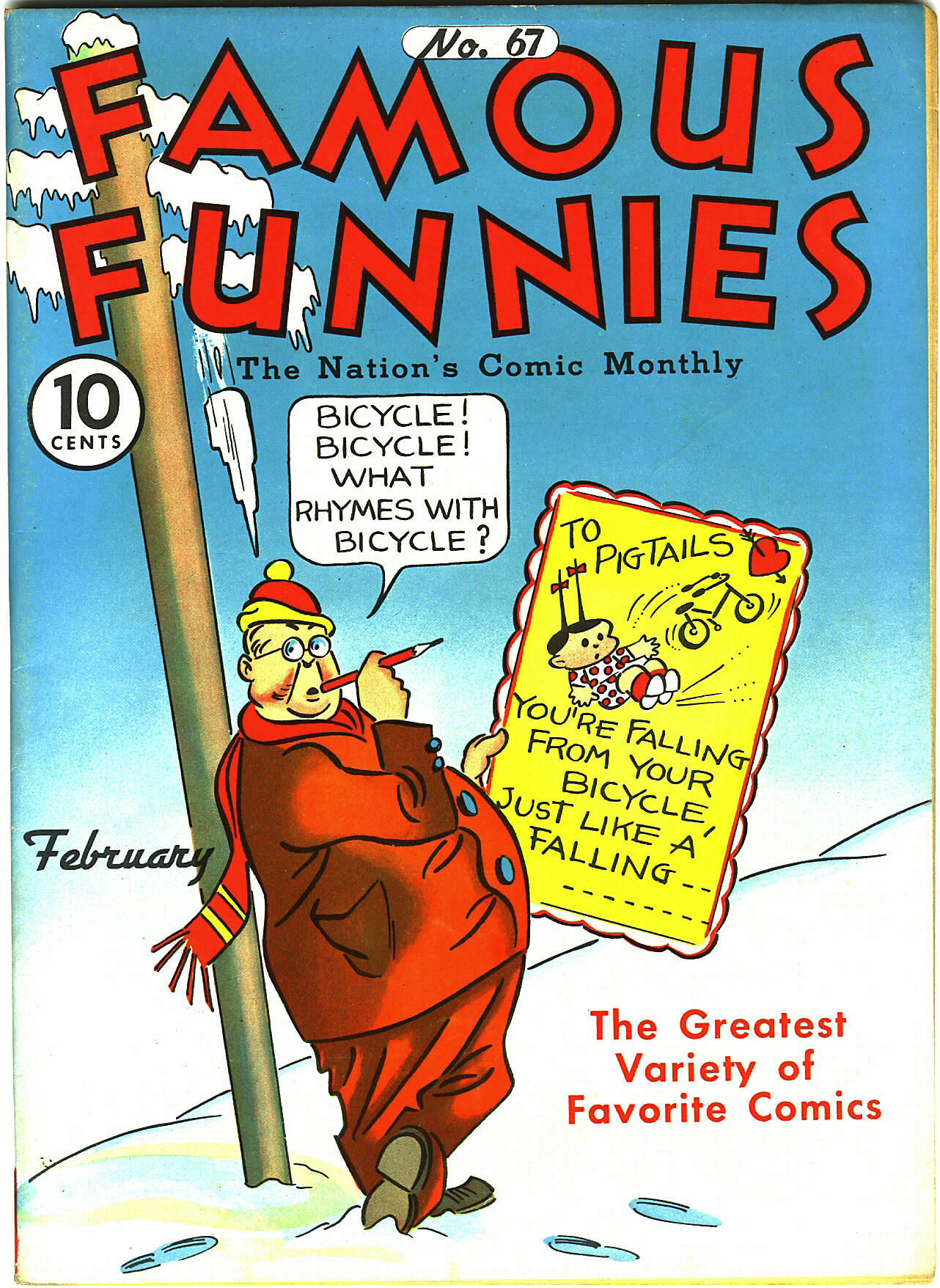 Read online Famous Funnies comic -  Issue #67 - 1