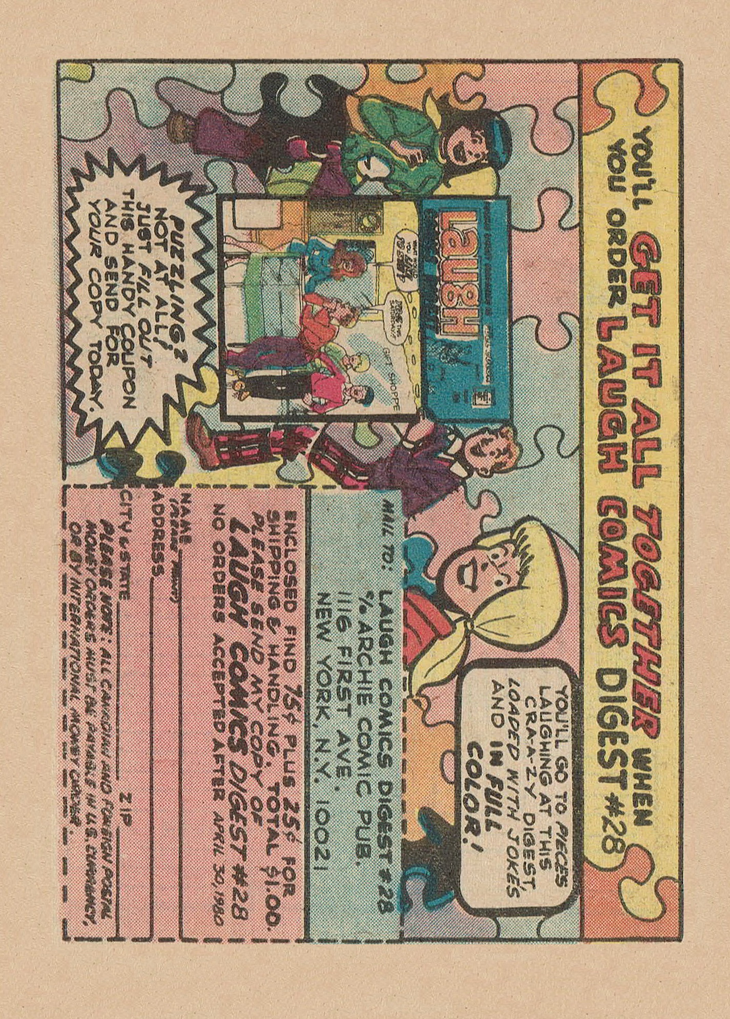 Read online Archie Digest Magazine comic -  Issue #41 - 130