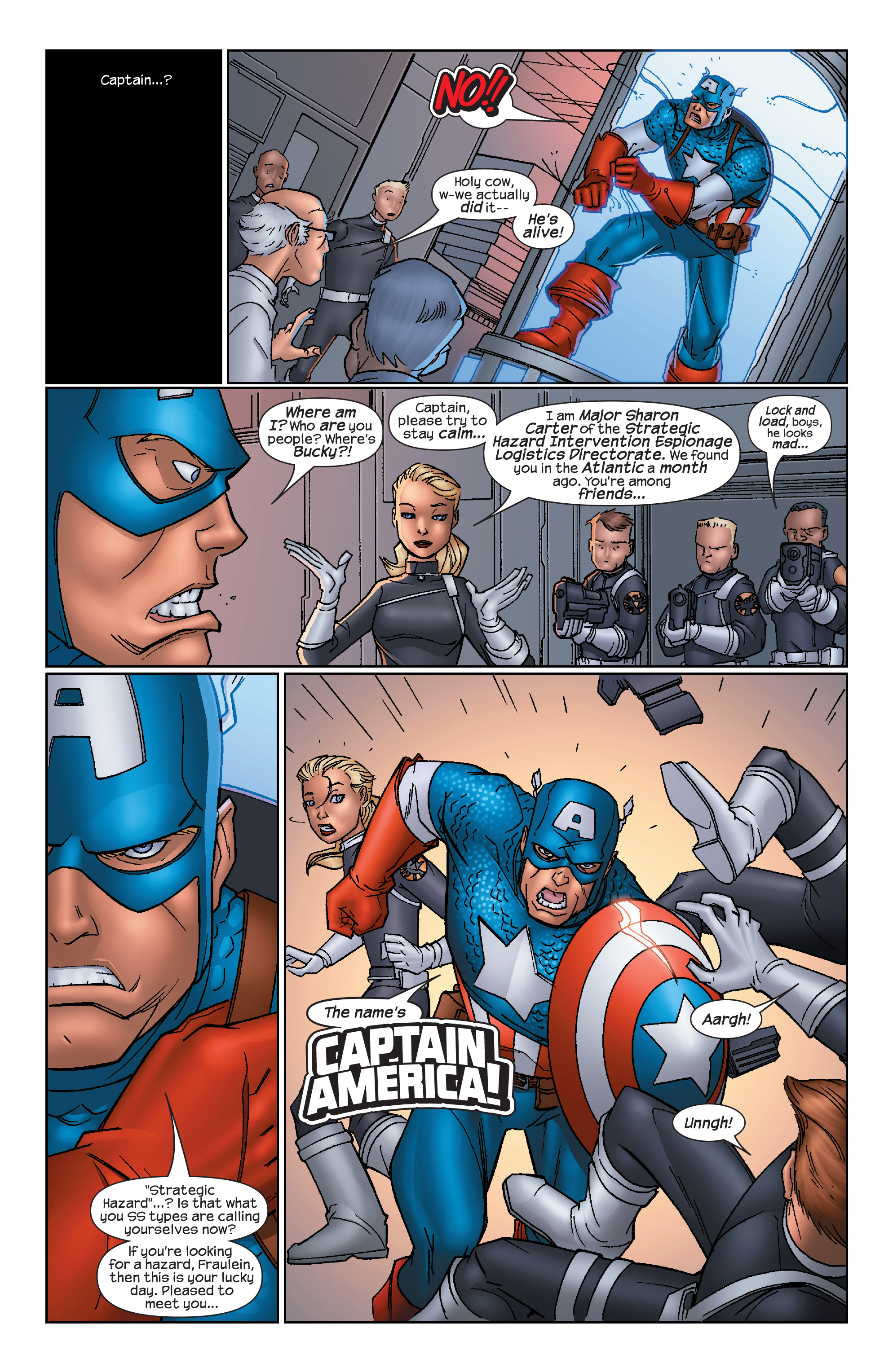 Read online Marvel Action Classics comic -  Issue # Captain America - 16