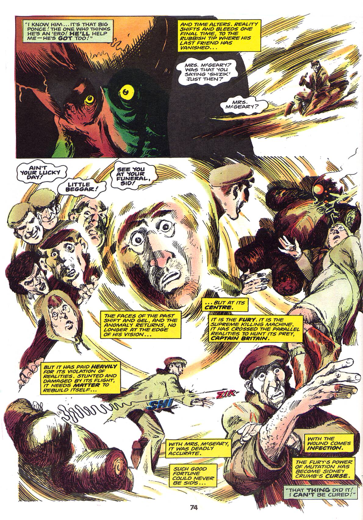 Read online Captain Britain (1988) comic -  Issue # TPB - 74