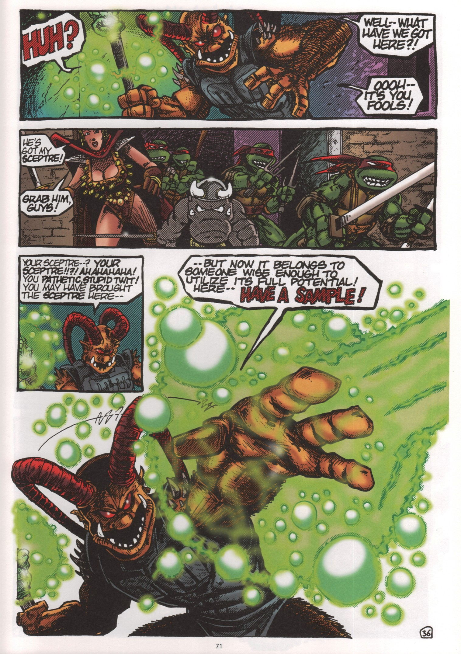 Read online Teenage Mutant Ninja Turtles Color Classics (2012) comic -  Issue #8 - 37