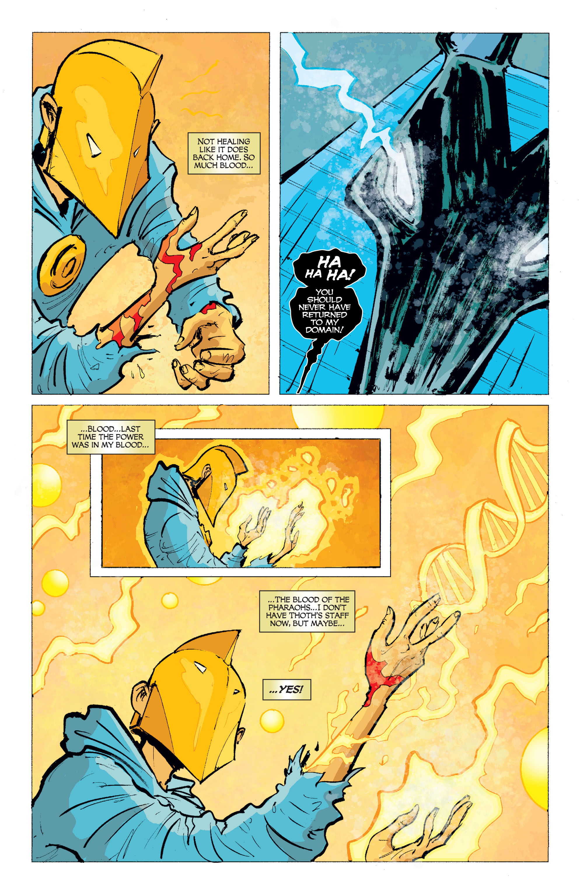Read online Doctor Fate (2015) comic -  Issue #12 - 13