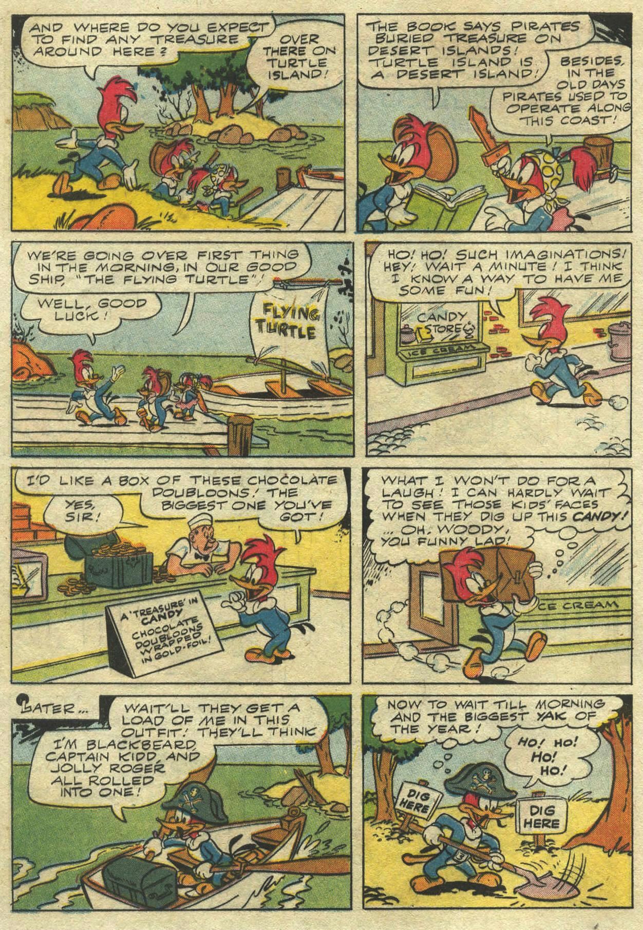 Read online Walter Lantz Woody Woodpecker (1952) comic -  Issue #32 - 4