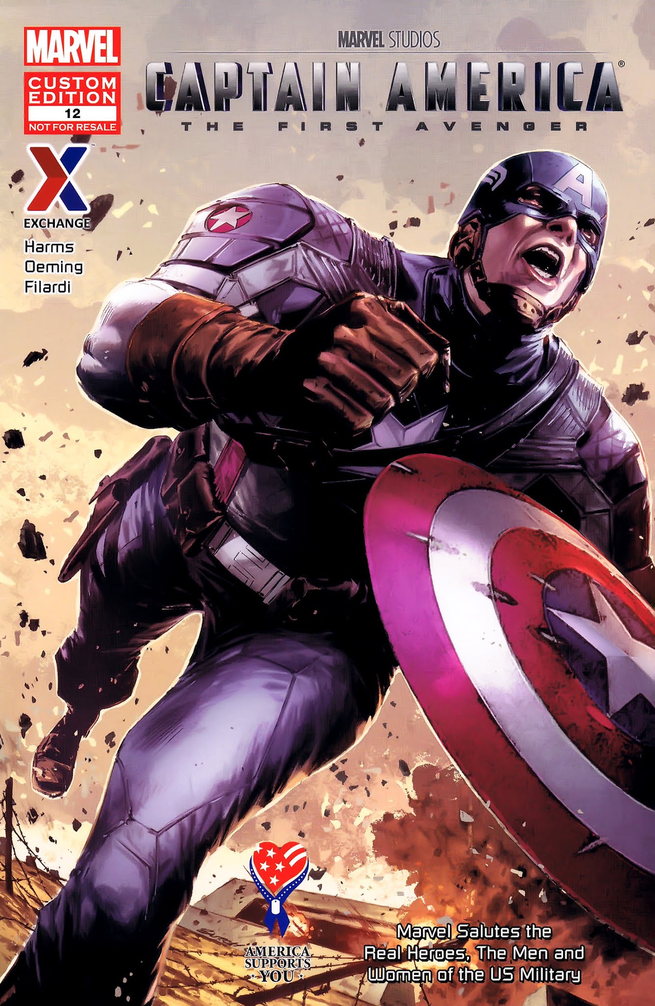 Read online AAFES 12th Edition [Captain America: The First Avenger] comic -  Issue # Full - 1