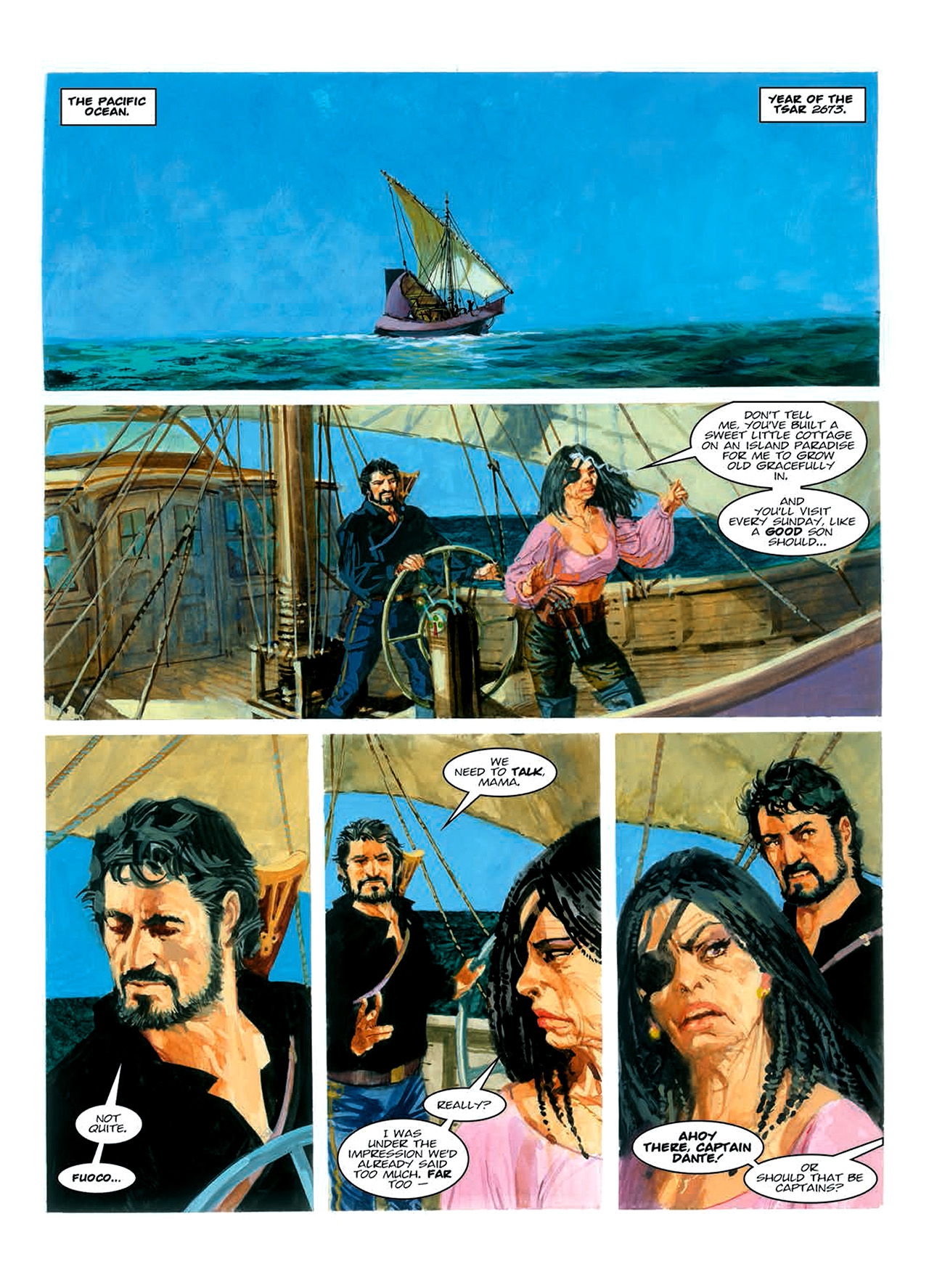Read online Nikolai Dante comic -  Issue # TPB 7 - 83