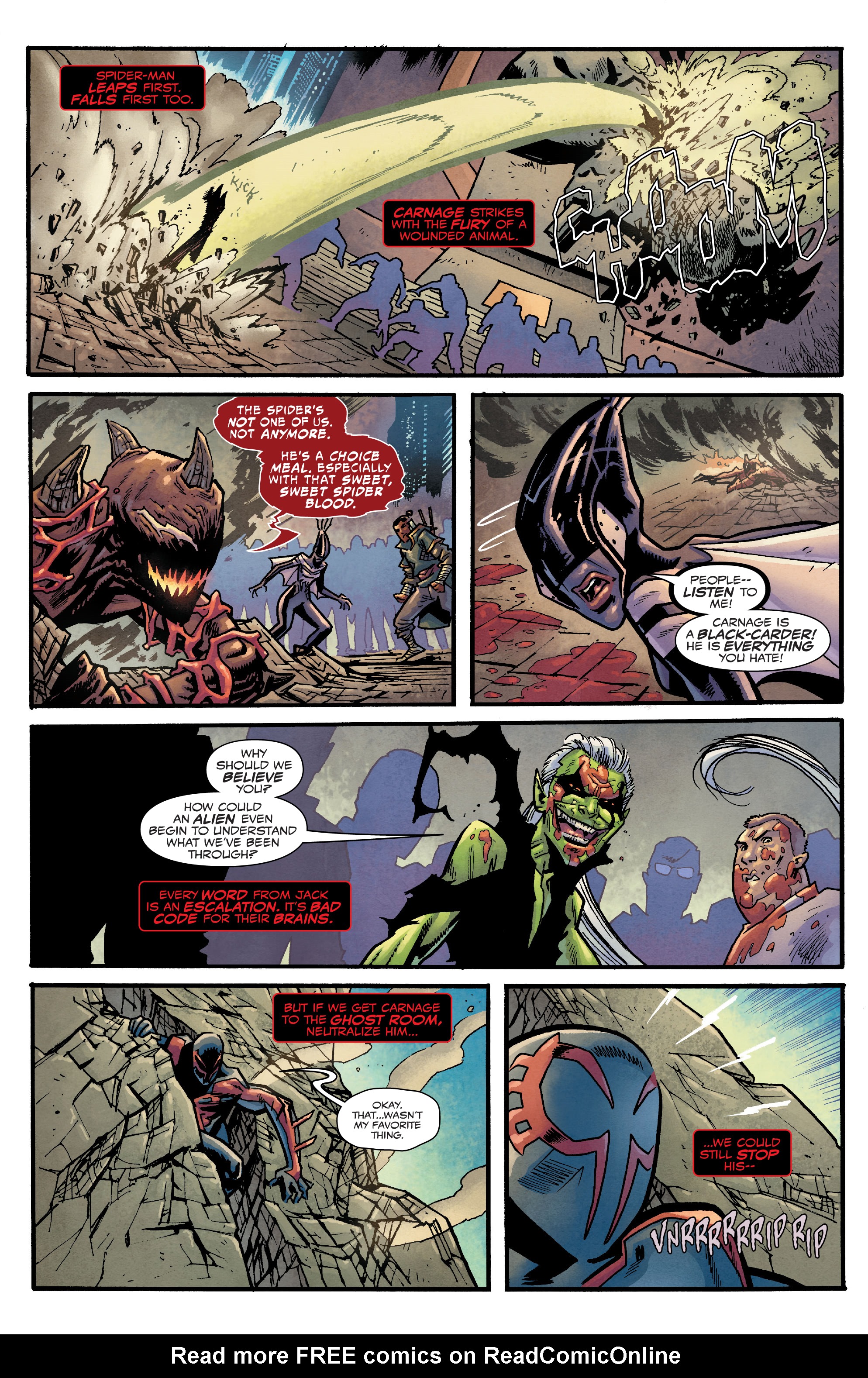 Read online Spider-Man 2099: Dark Genesis comic -  Issue #3 - 11