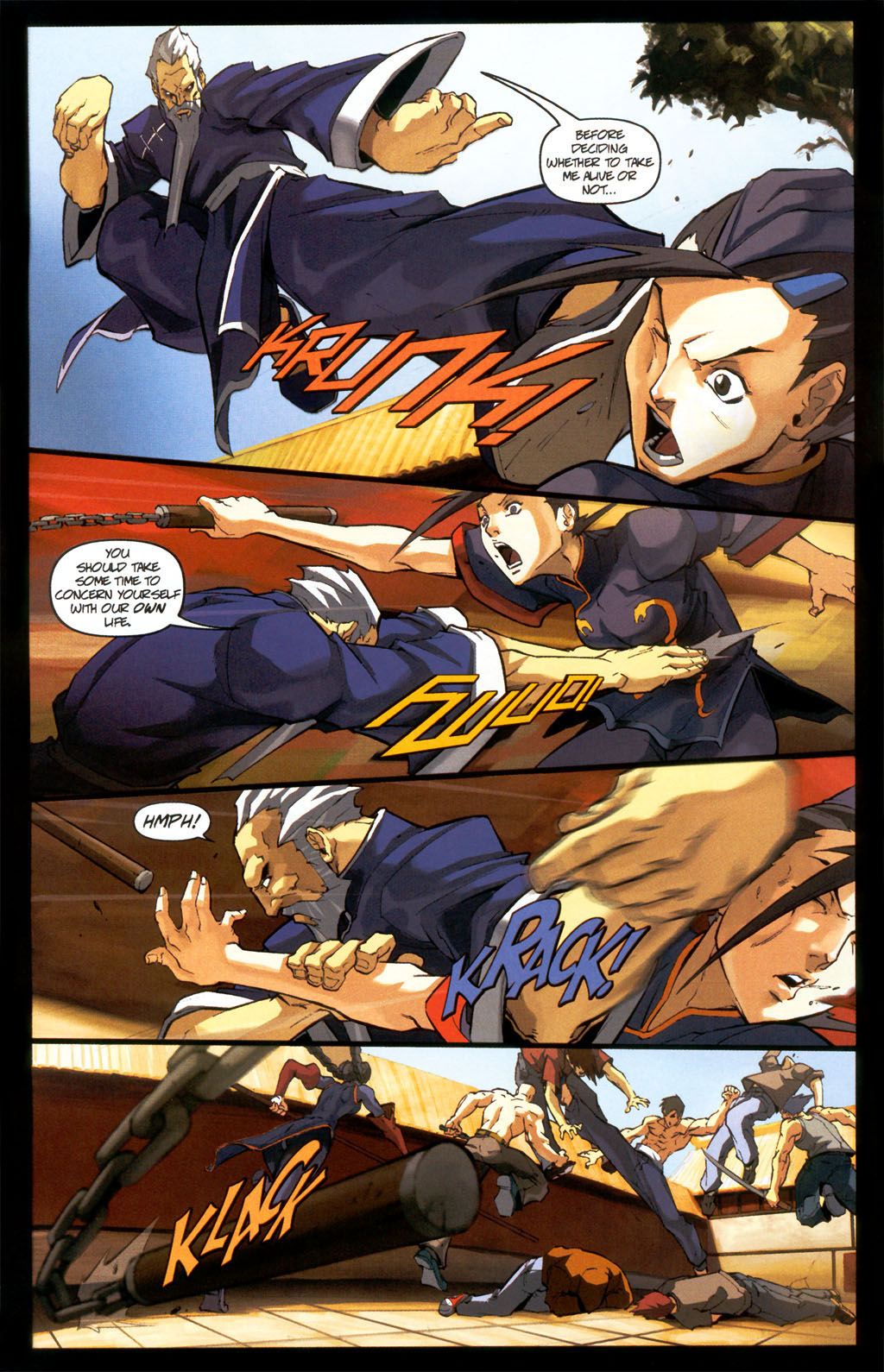 Read online Street Fighter (2003) comic -  Issue #10 - 9