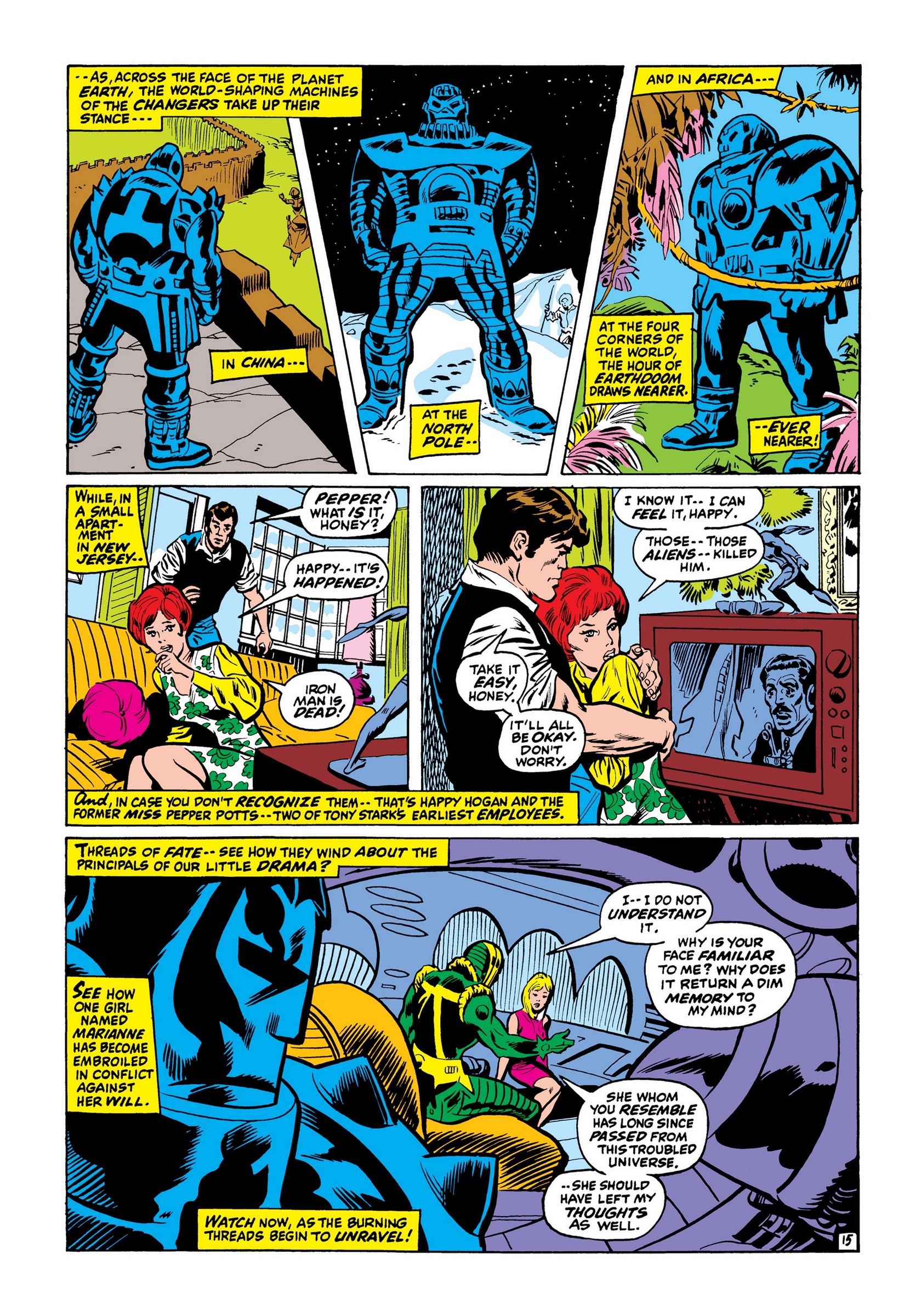 Read online Marvel Masterworks: The Invincible Iron Man comic -  Issue # TPB 7 (Part 3) - 63
