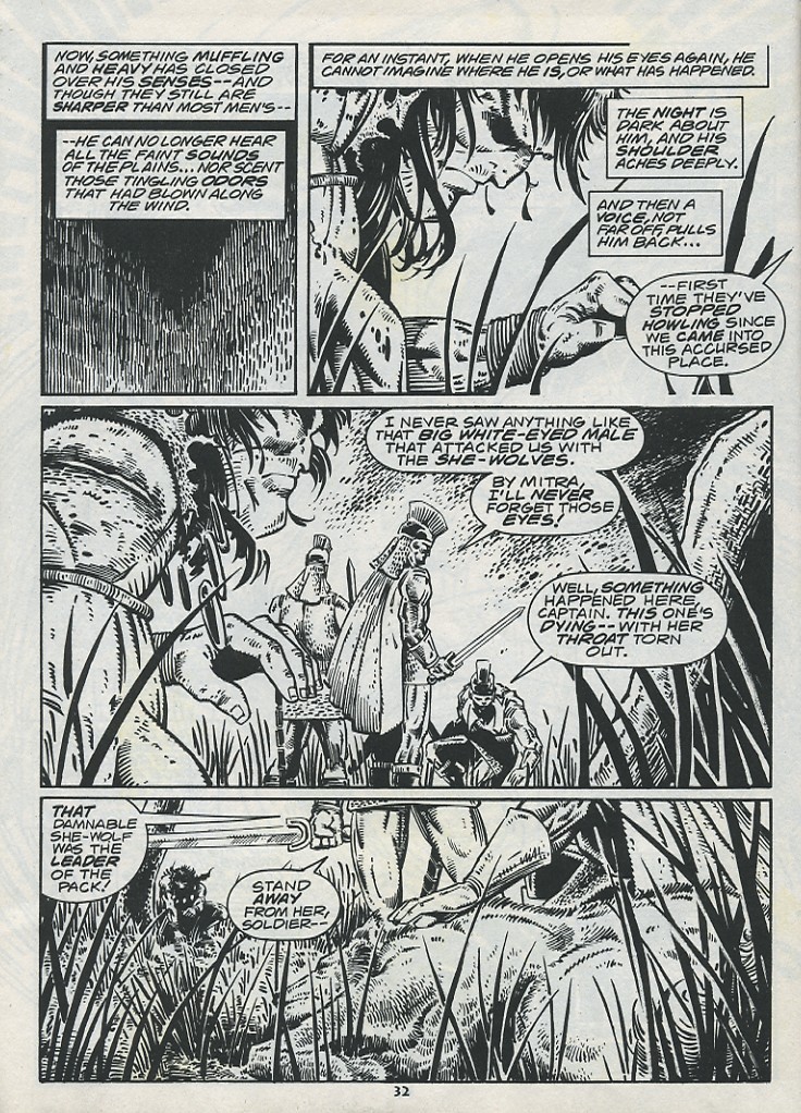 The Savage Sword Of Conan issue 221 - Page 34